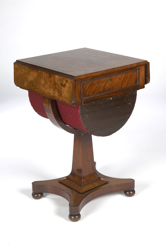 A William IV mahogany work table