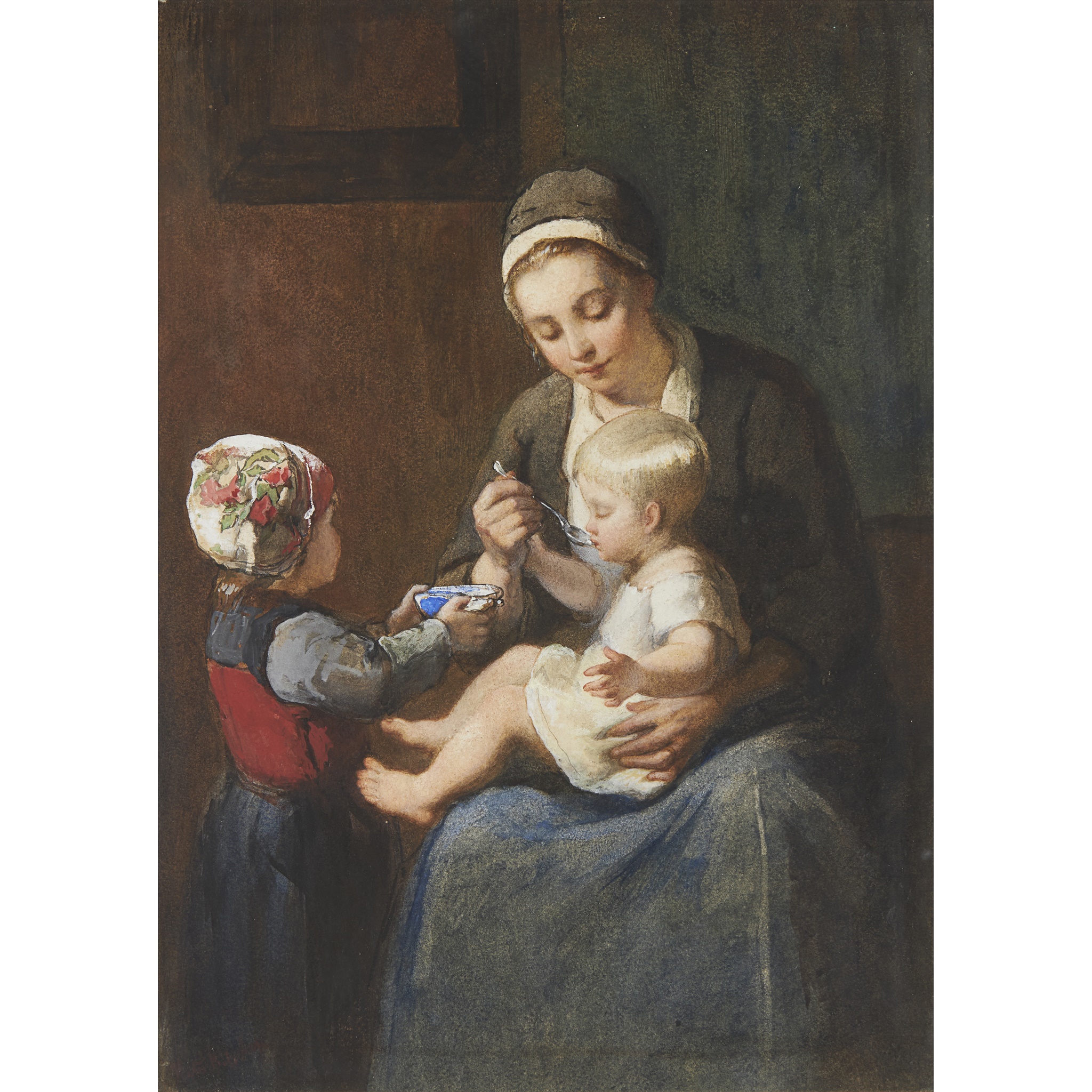 KATE BISSCHOP-SWIFT (BRITISH-DUTCH 1834-1928)