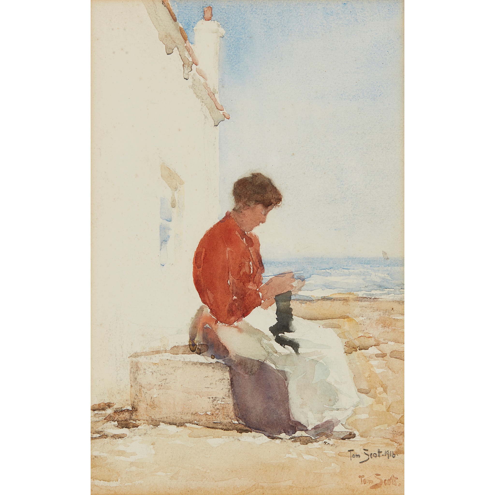 TOM SCOTT R.S.A., R.S.W. (SCOTTISH 1854-1927)