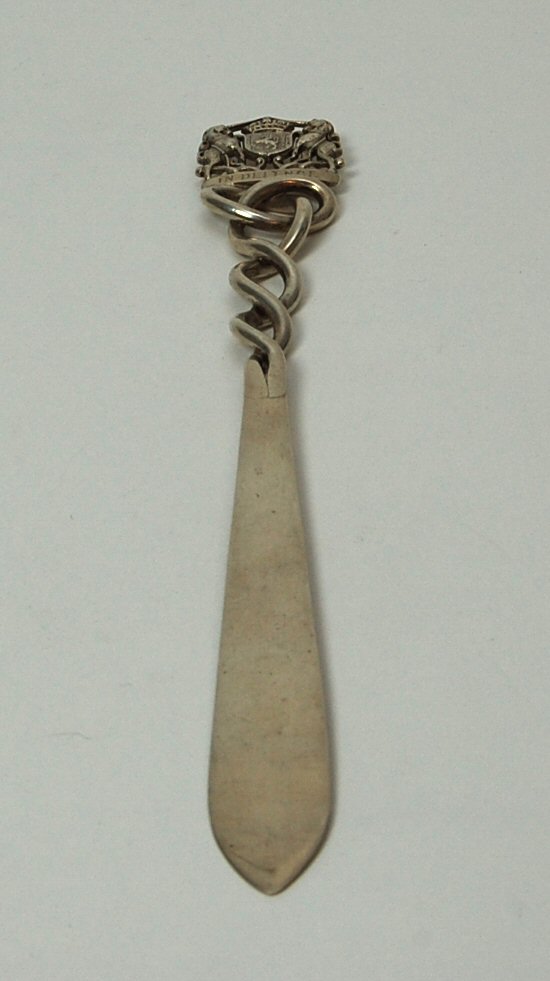 Ballater - a large Scottish provincial silver letter opener