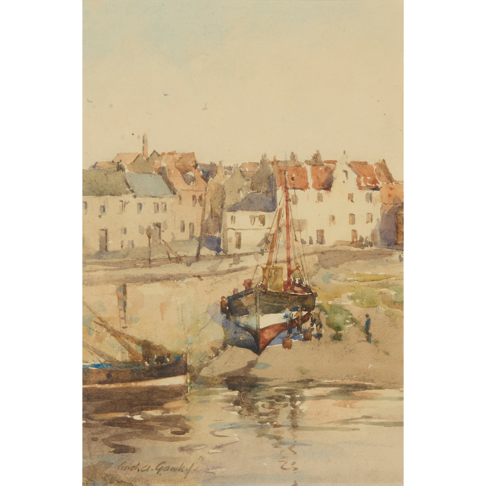 ANDREW GAMLEY R.S.W. (SCOTTISH 1865-1928)