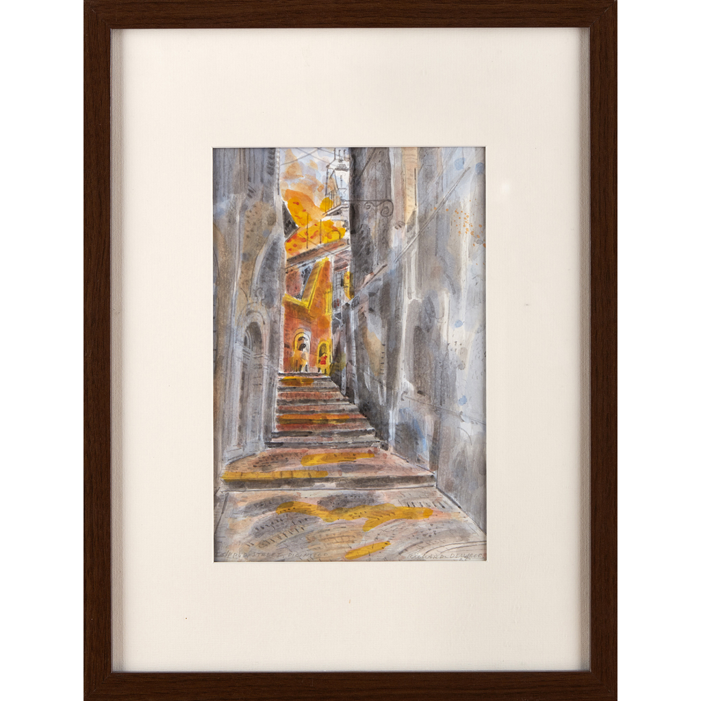 RICHARD DEMARCO O.B.E., H.R.S.A., H.R.W.S., R.S.W. (SCOTTISH B.1930)