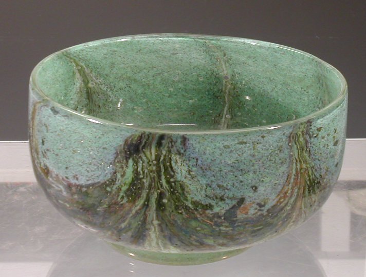 A rare Monart stoneware bowl