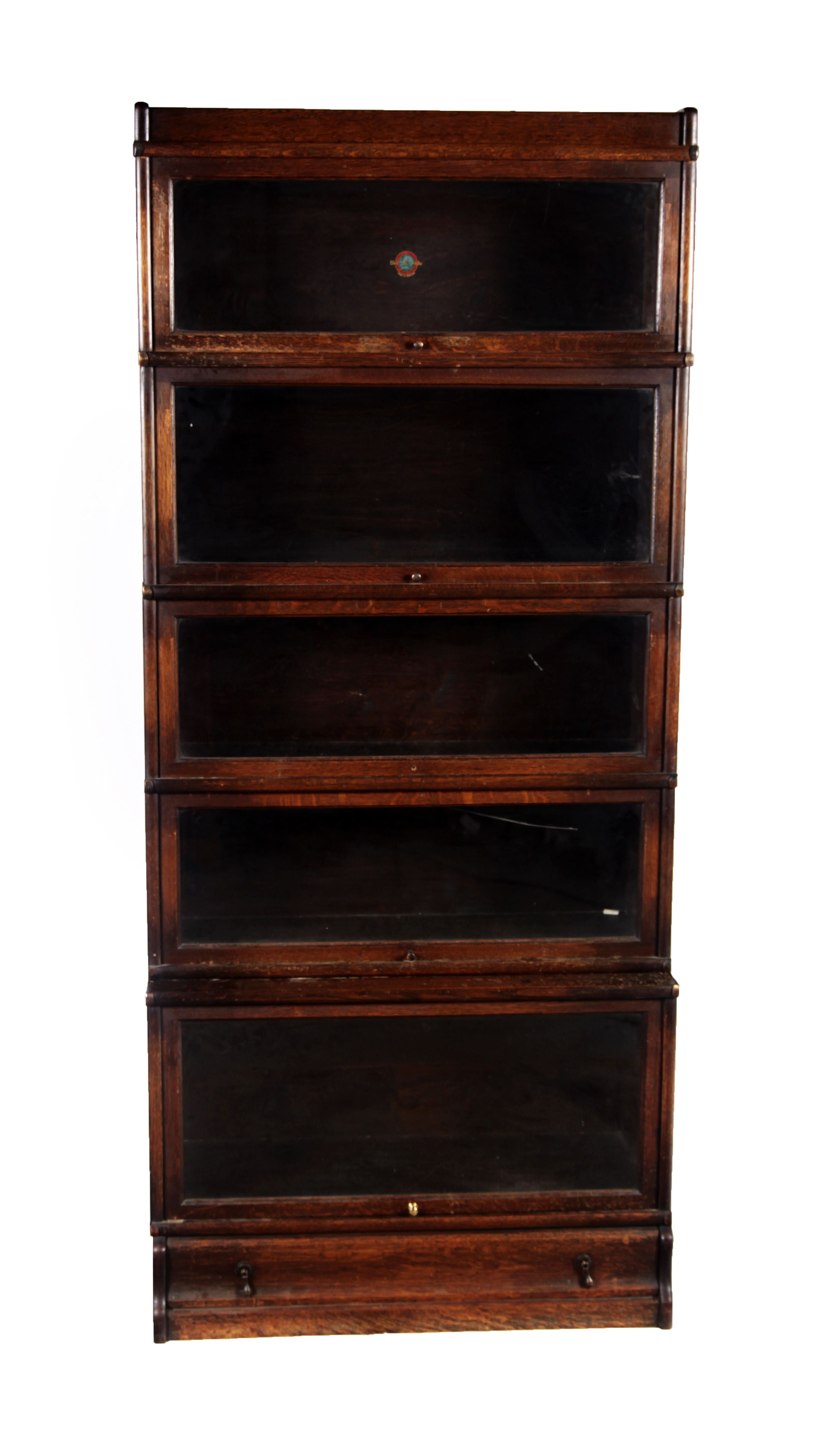 MATCHED PAIR OF GLOBE WERNICKE BOOKCASES