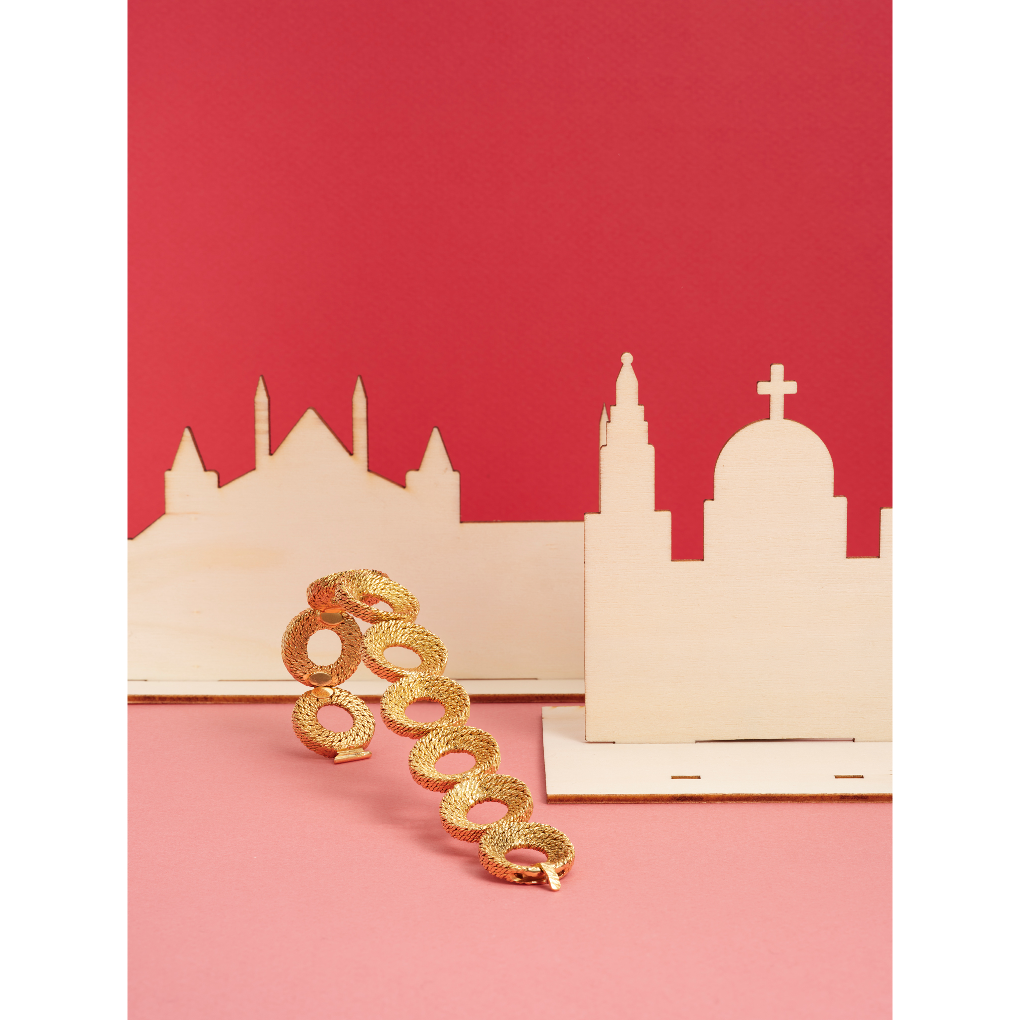 Georges Lenfant for Fred: A gold bracelet, circa 1965