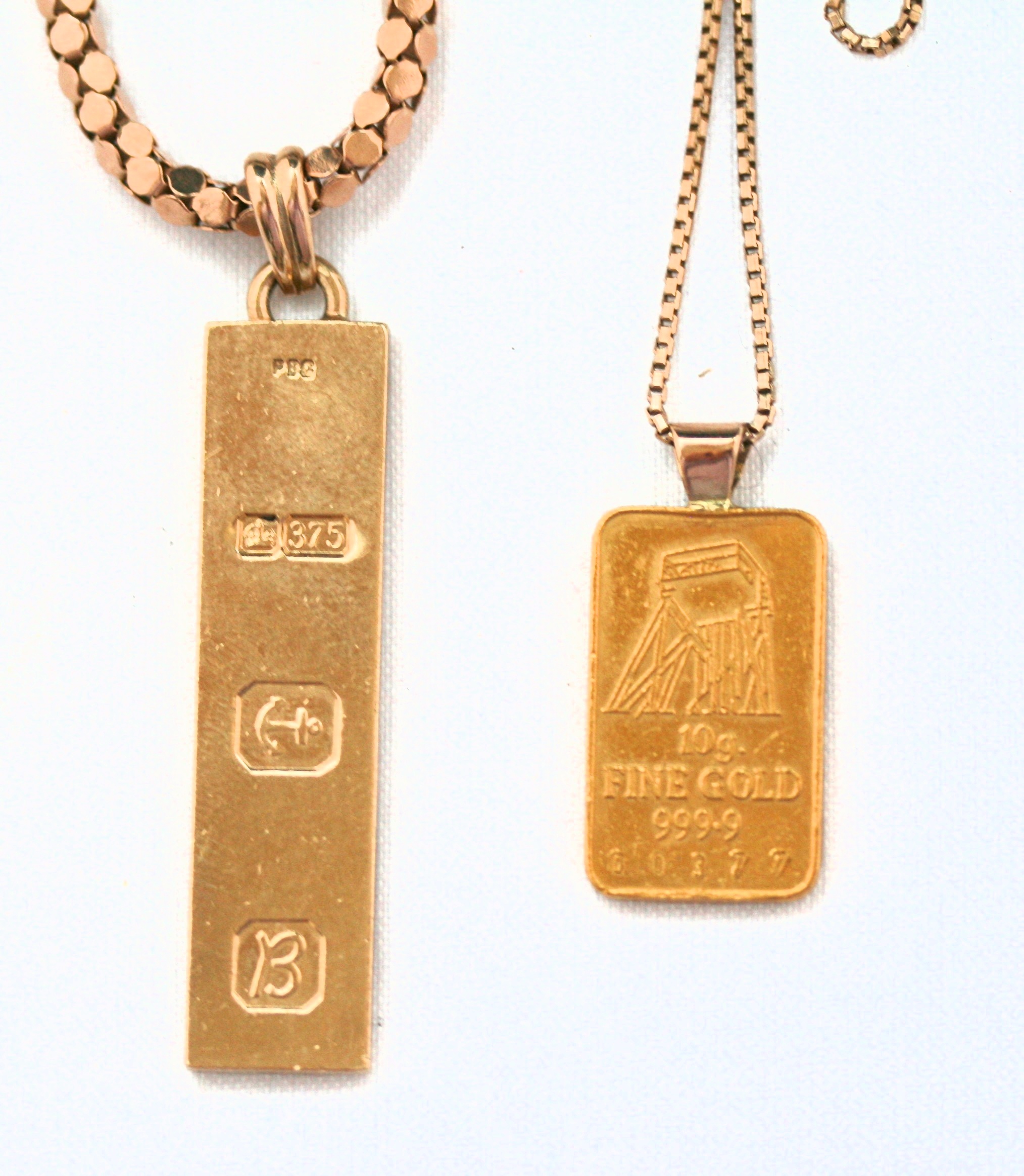 A 10g fine gold ingot