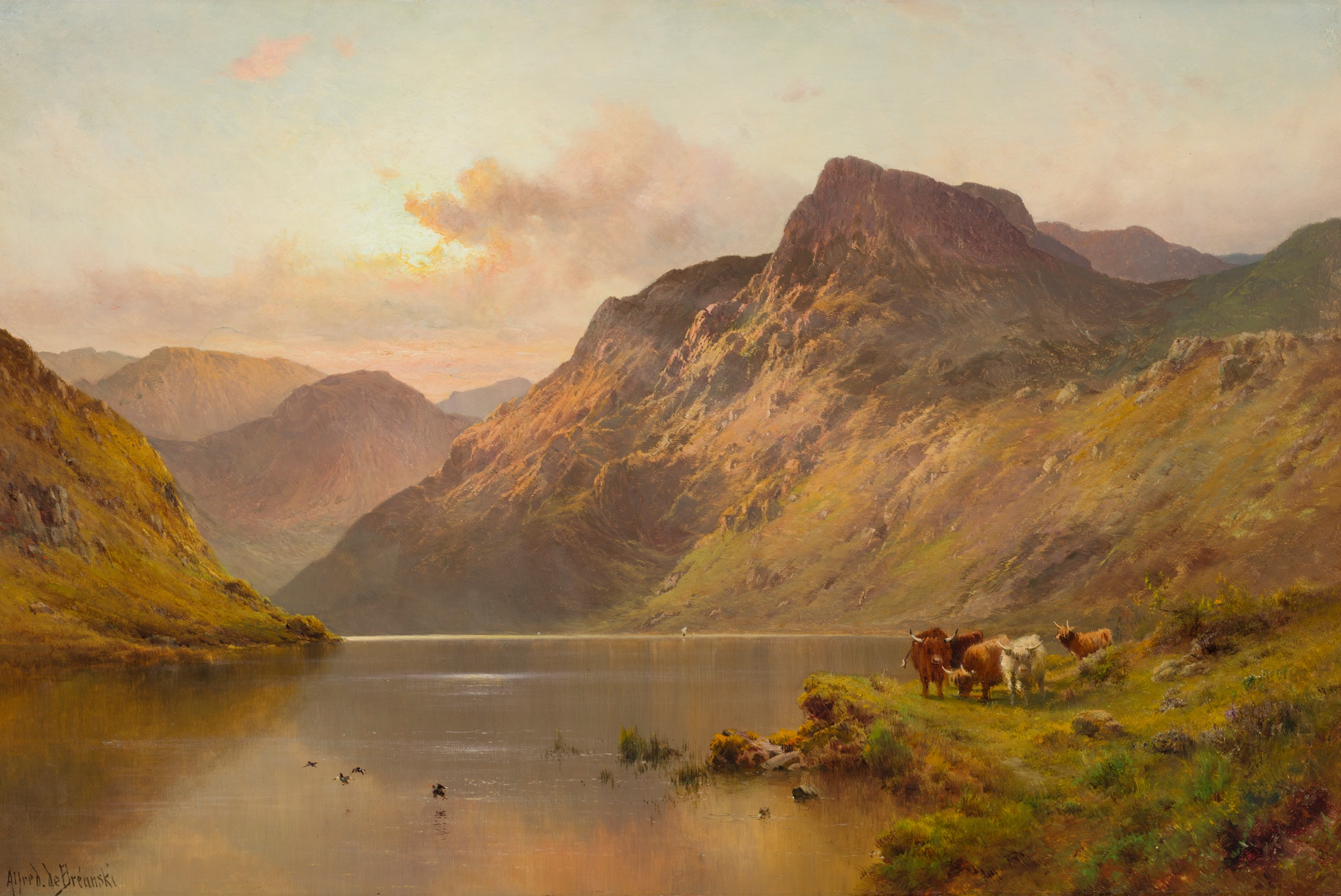 ALFRED DE BREANSKI SENIOR (BRITISH 1852-1928)
