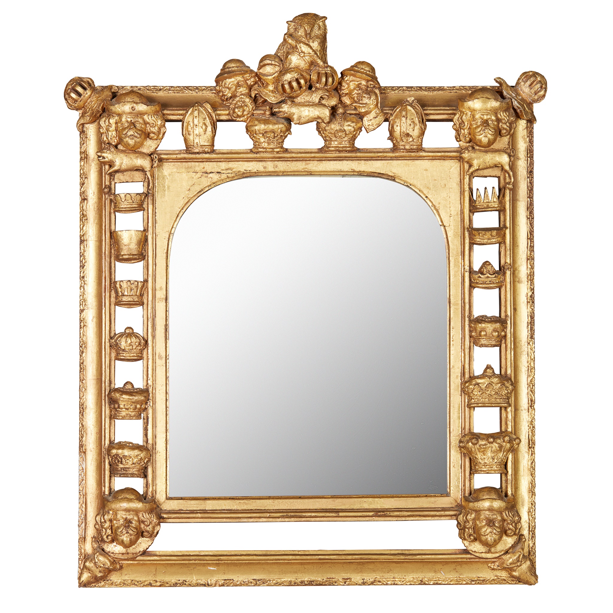 NORTH EUROPEAN GILTWOOD MIRROR
