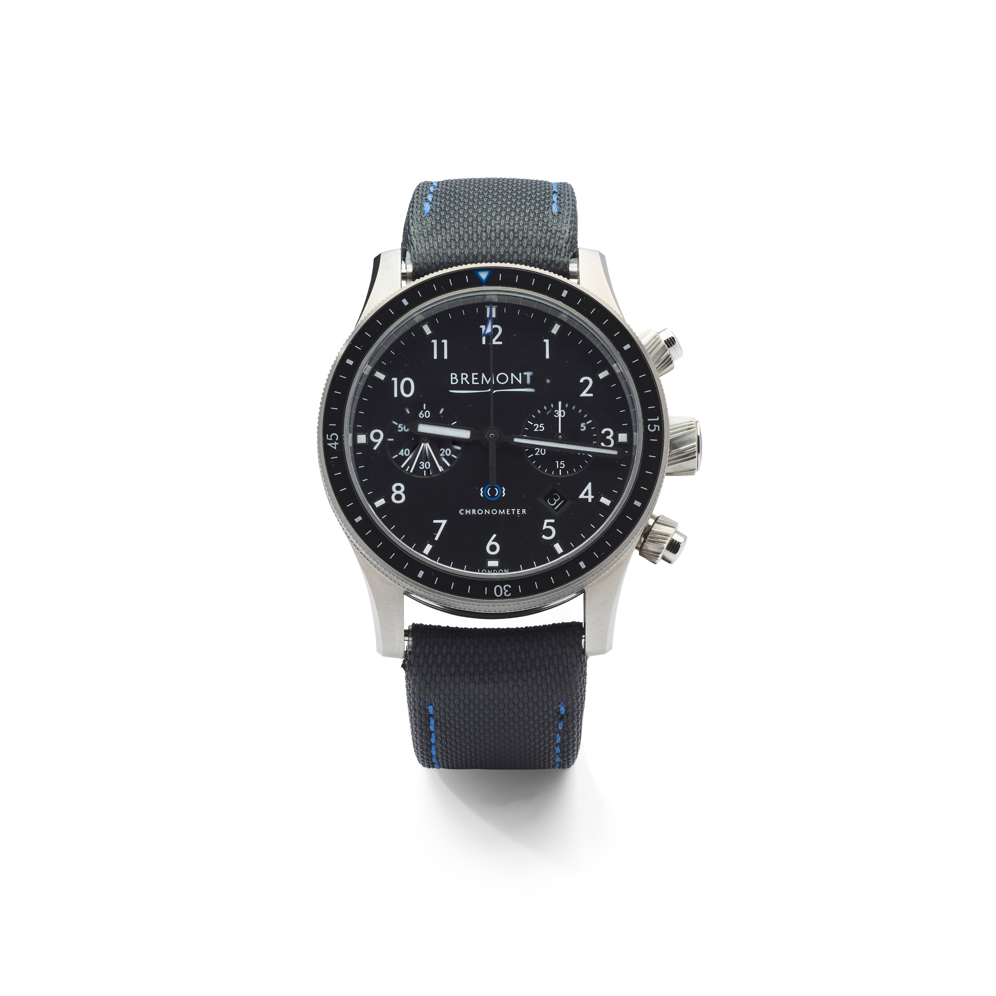 Bremont: A stainless steel wristwatch