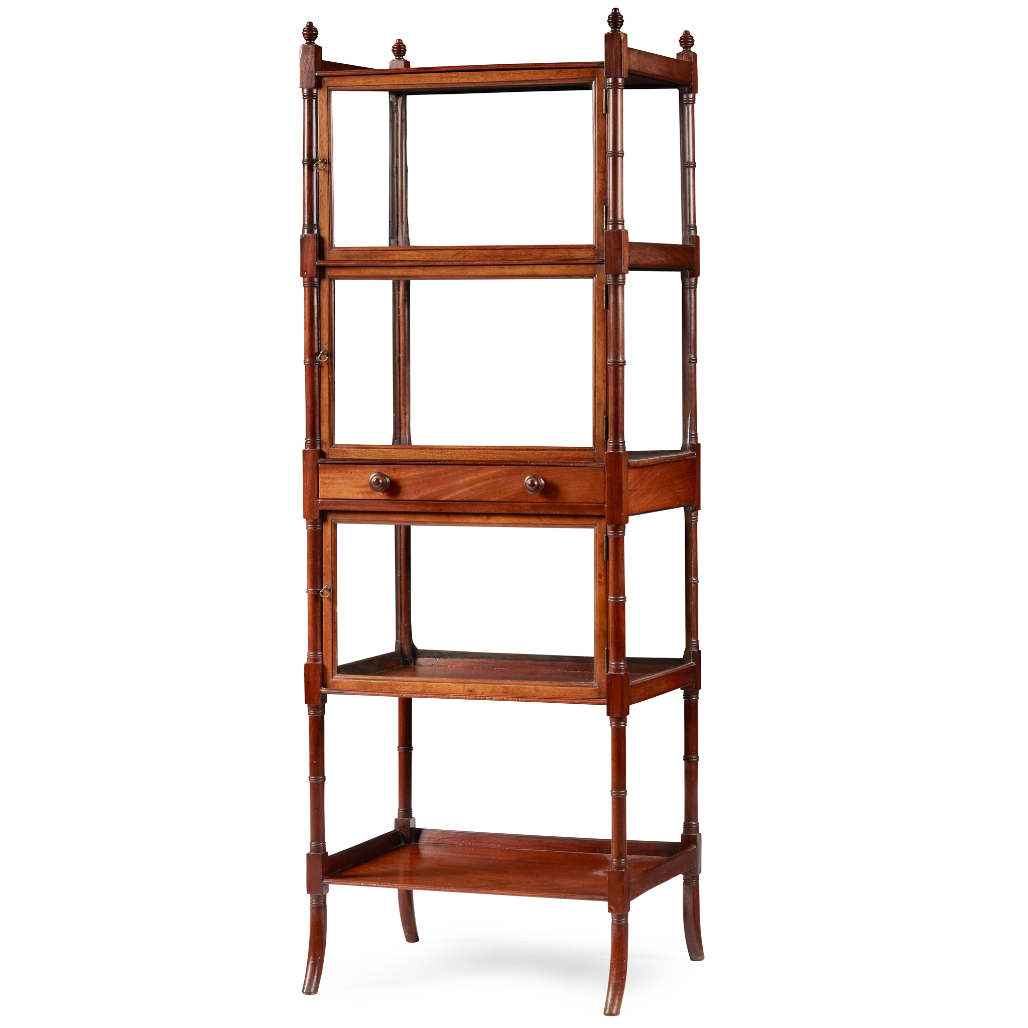 VICTORIAN MAHOGANY WHATNOT