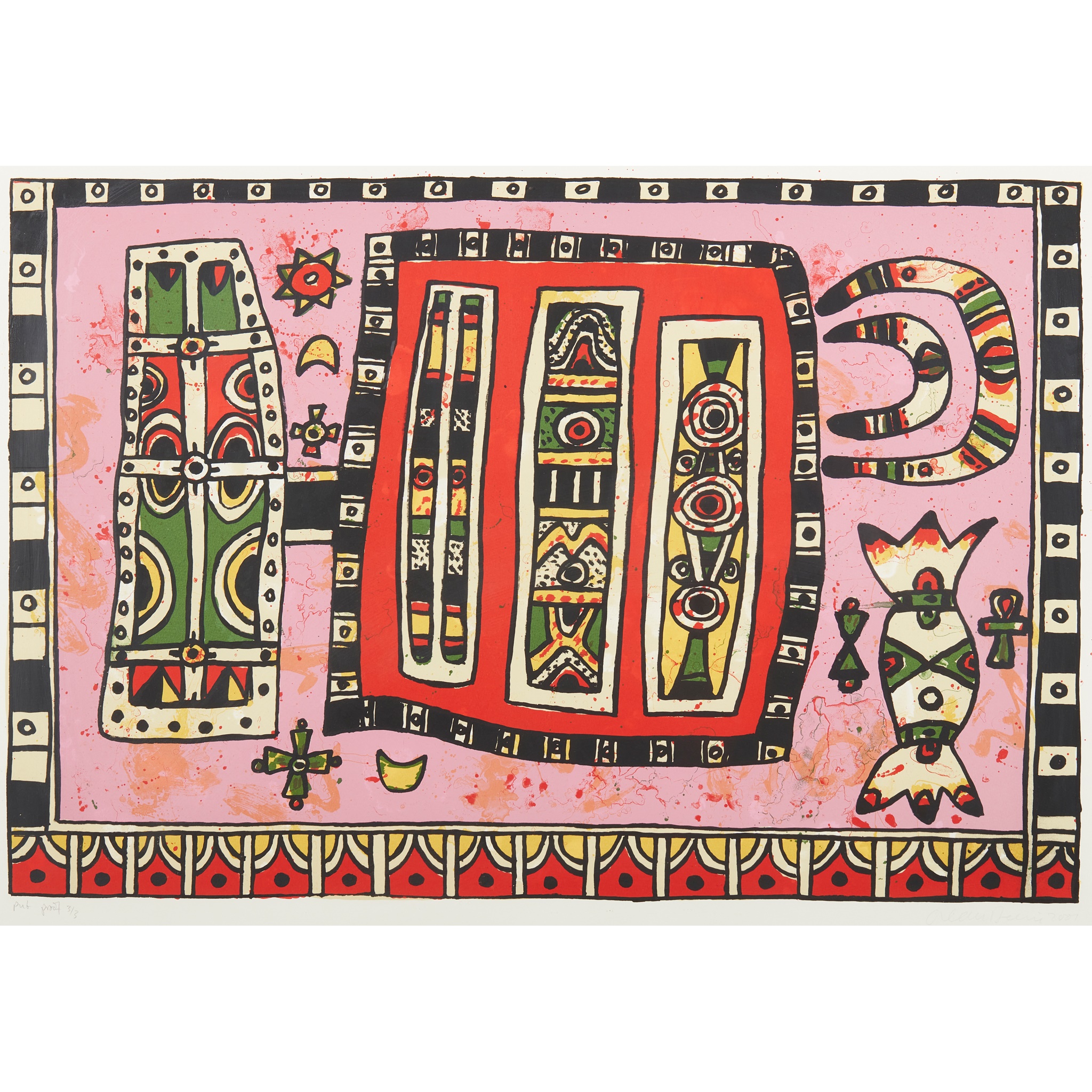 ALAN DAVIE C.B.E., R.A., H.R.S.A. (BRITISH 1920-2014)