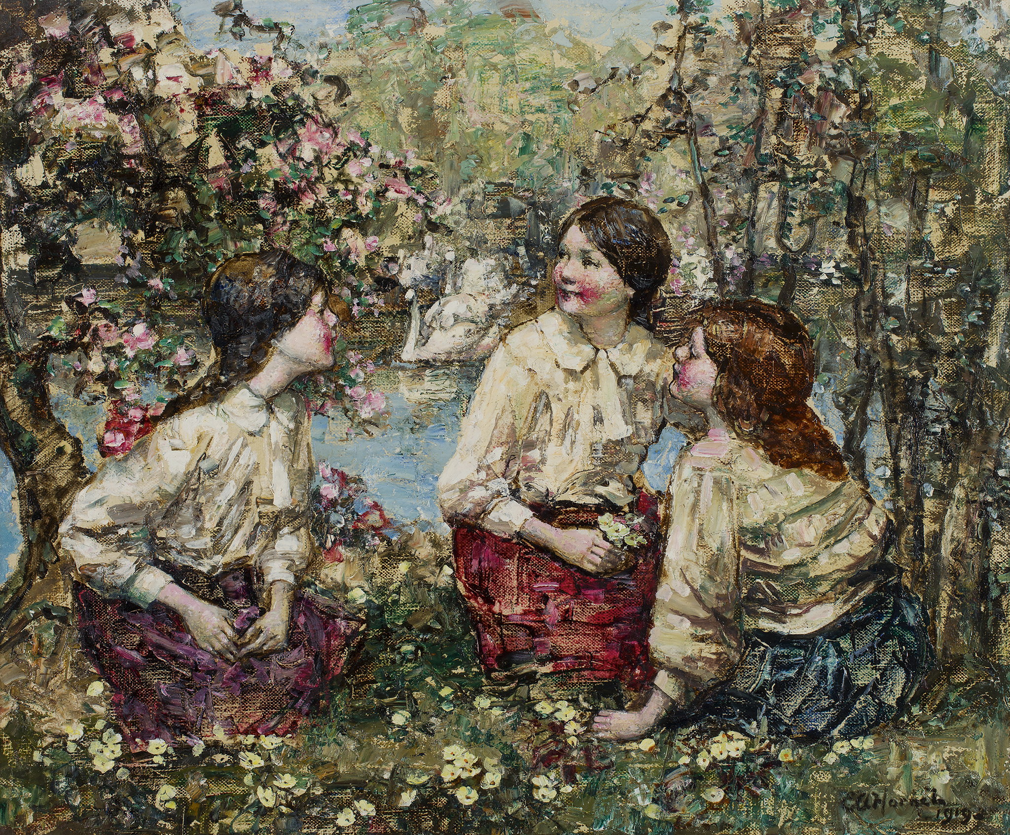 EDWARD ATKINSON HORNEL (SCOTTISH 1864-1933)