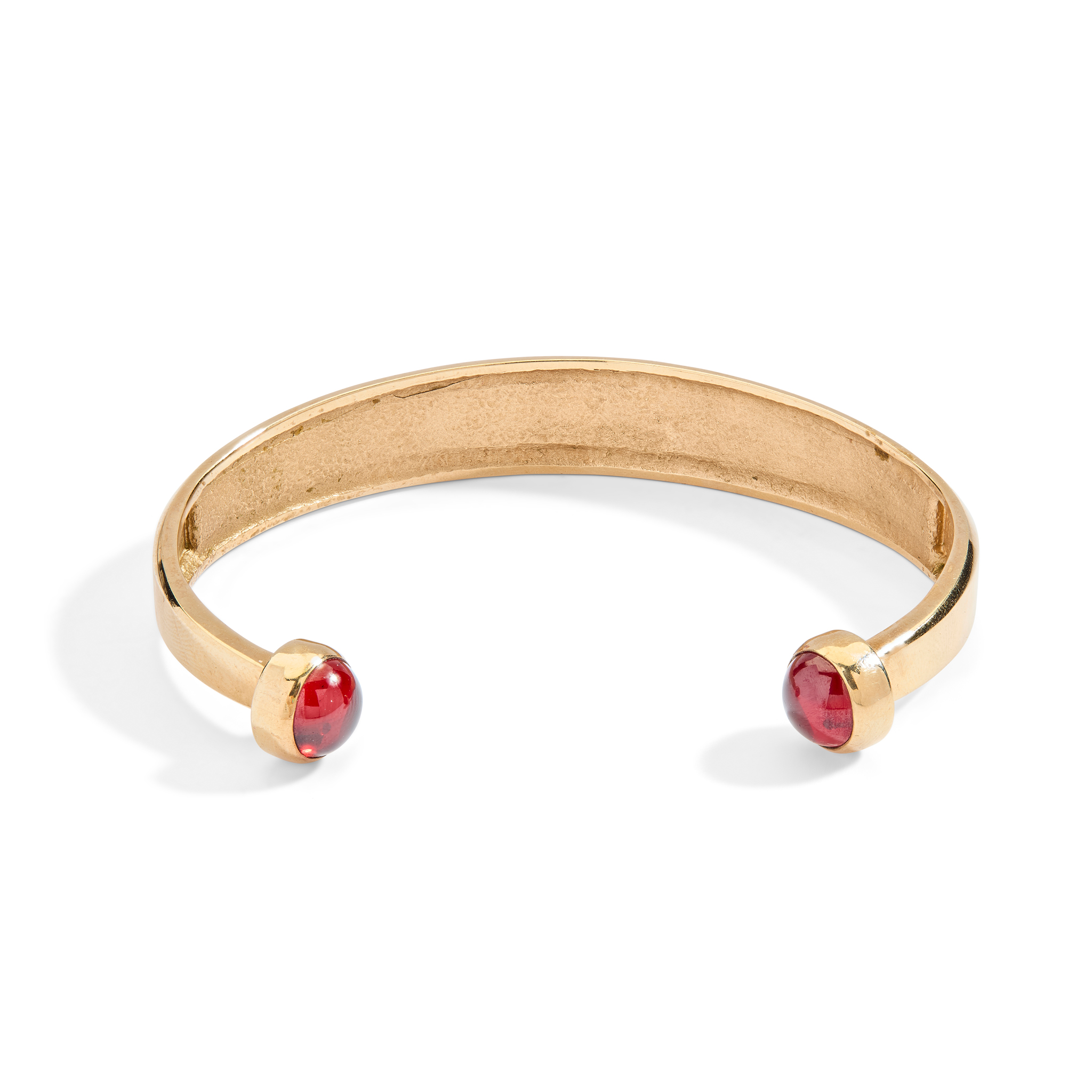 Sheila Fleet: A 9ct gold 'Runic' bangle