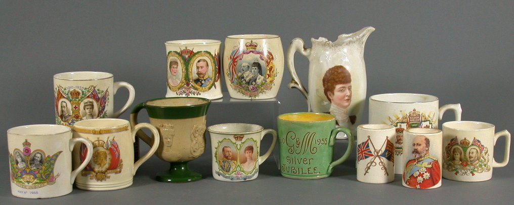 A large collection of Royal commemorative wares
