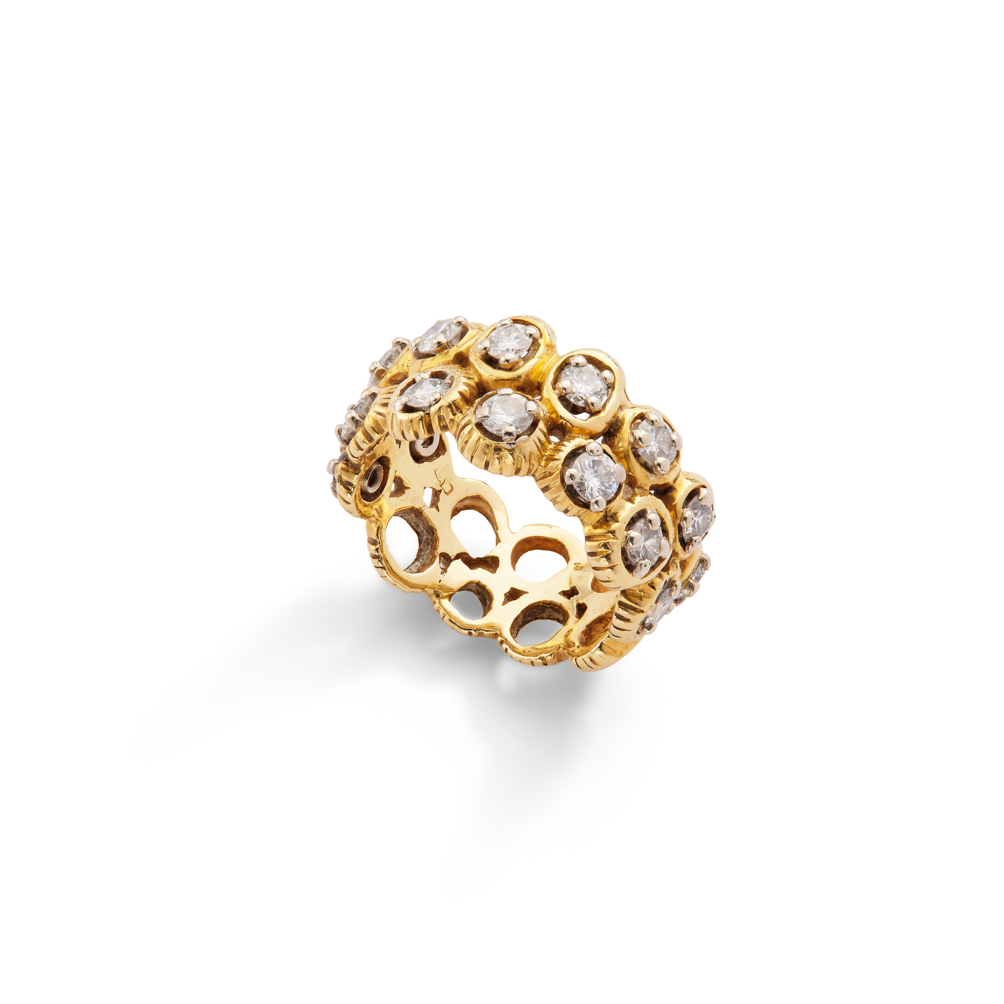 An abstract diamond ring, 1973