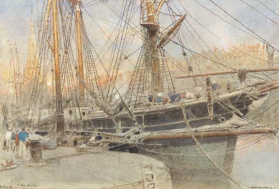 ALBERT GOODWIN R.W.S (1845-1932)