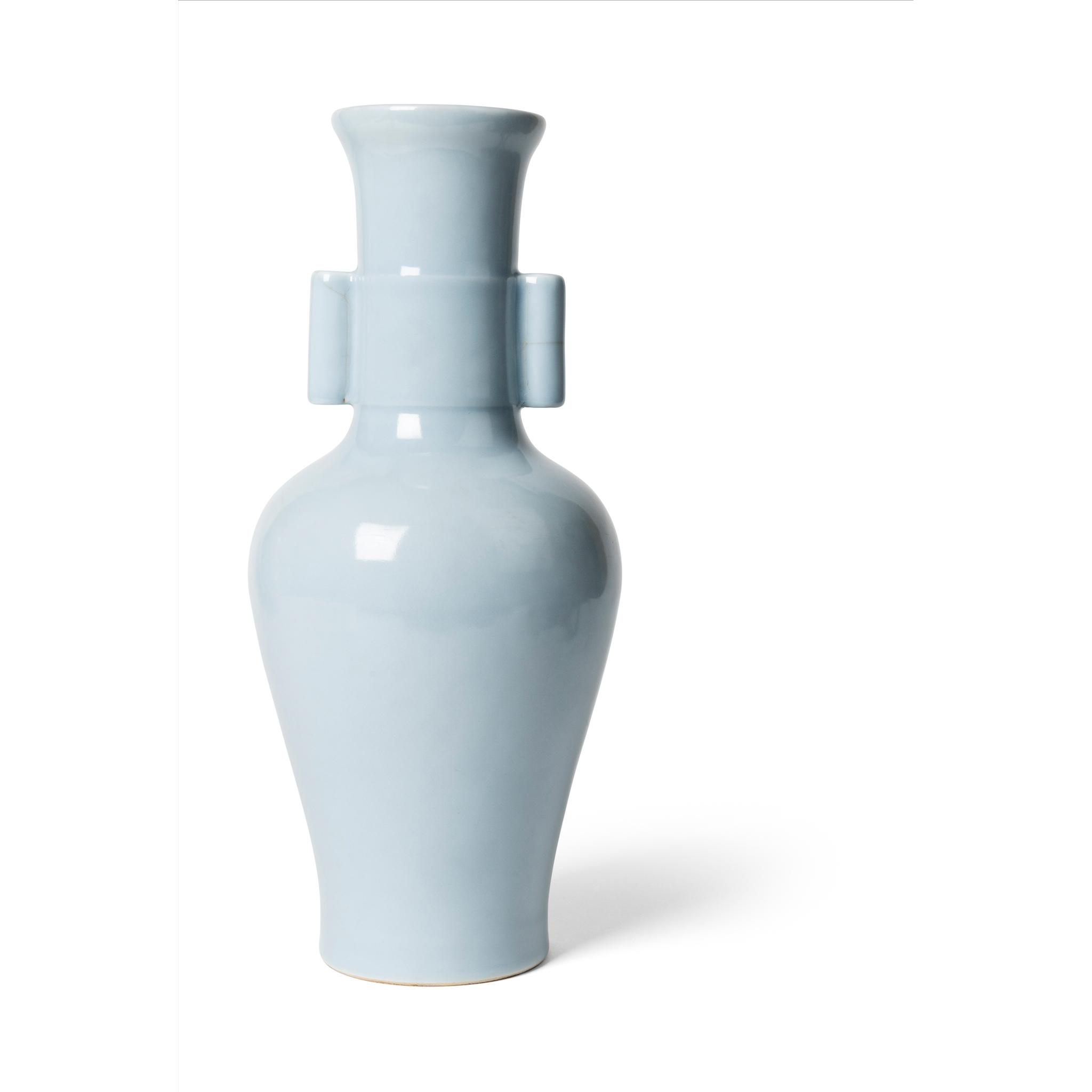 CHINESE RU-TYPE HANDLED VASE