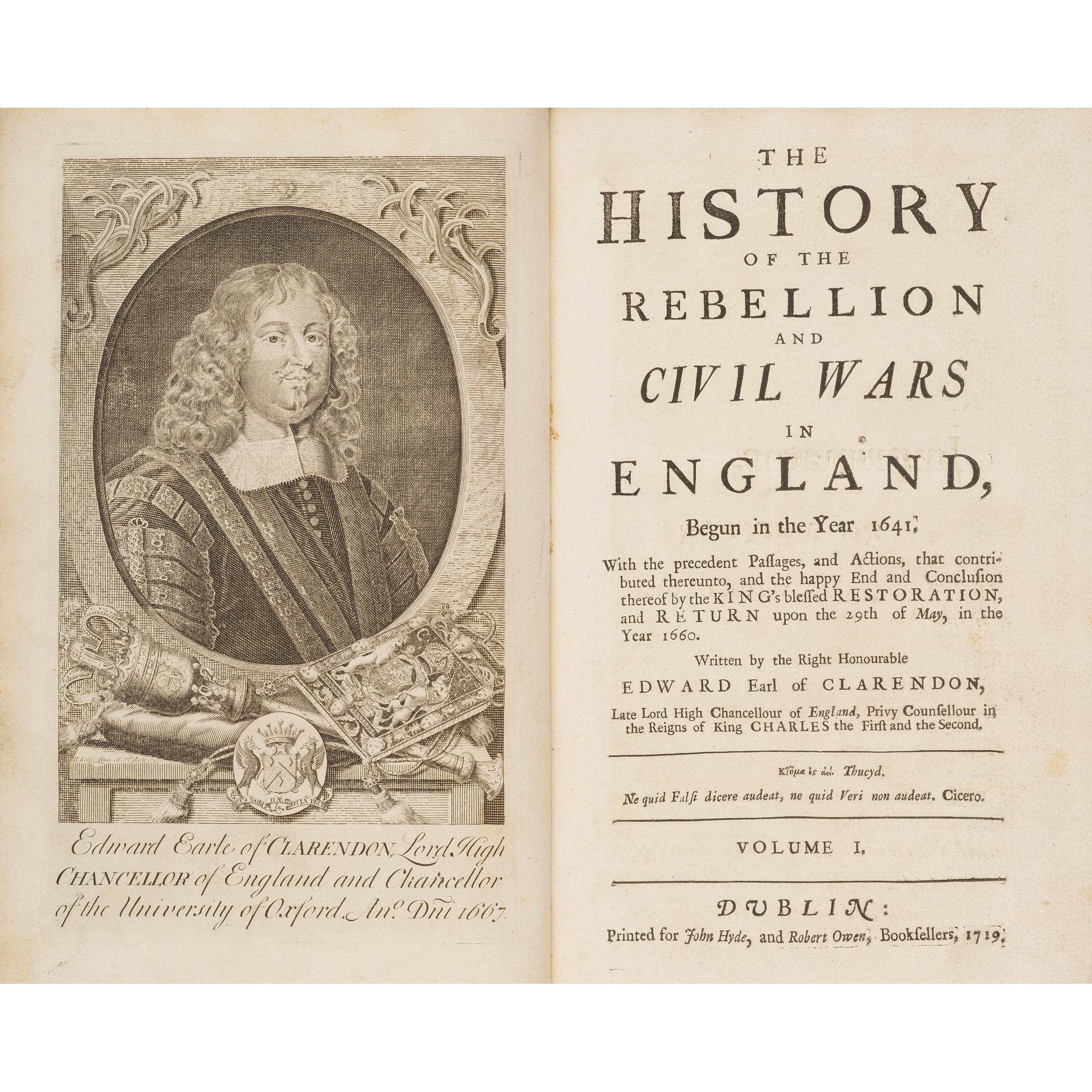 Clarendon, Edward Hyde, Earl of