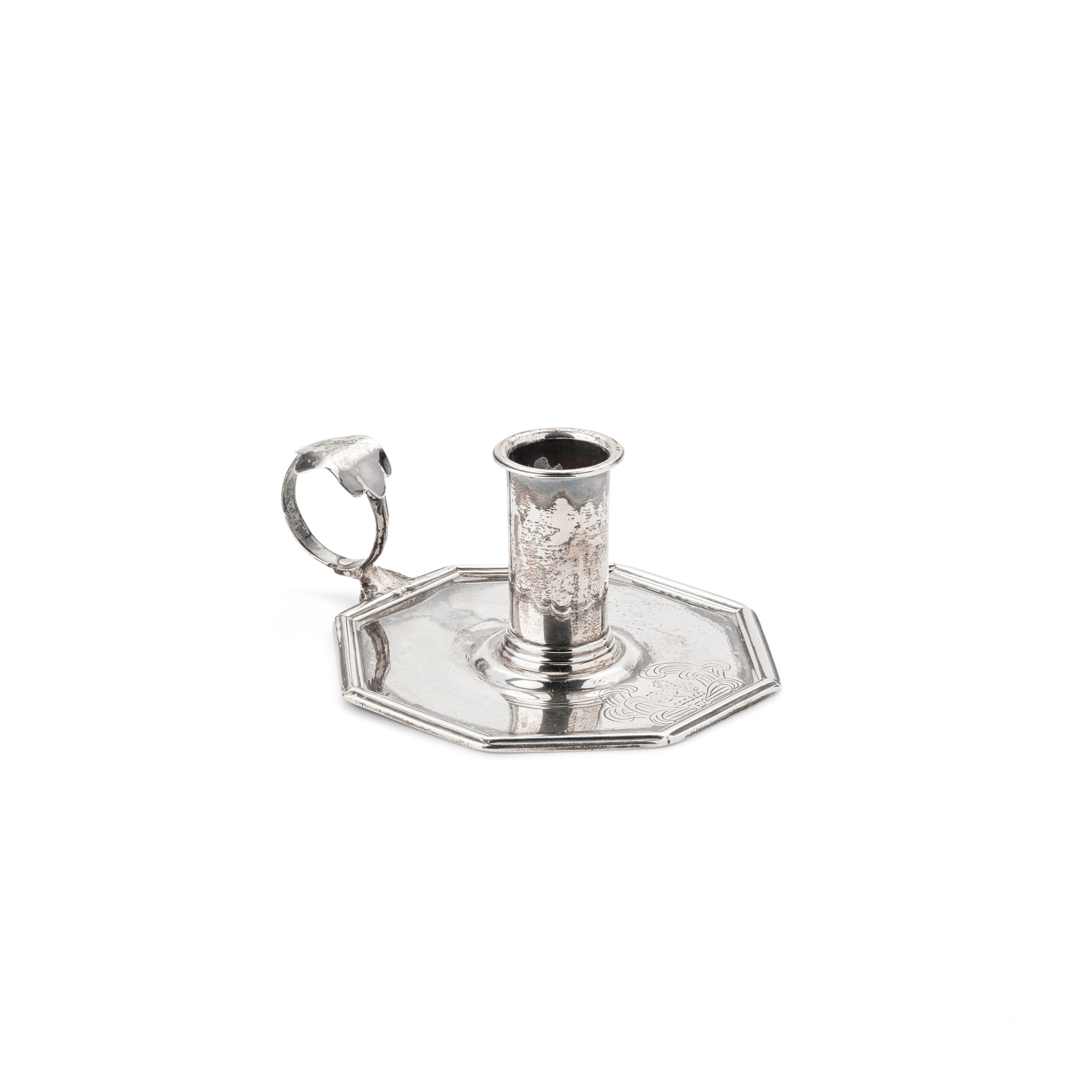 A WILLIAM AND MARY CHAMBERSTICK