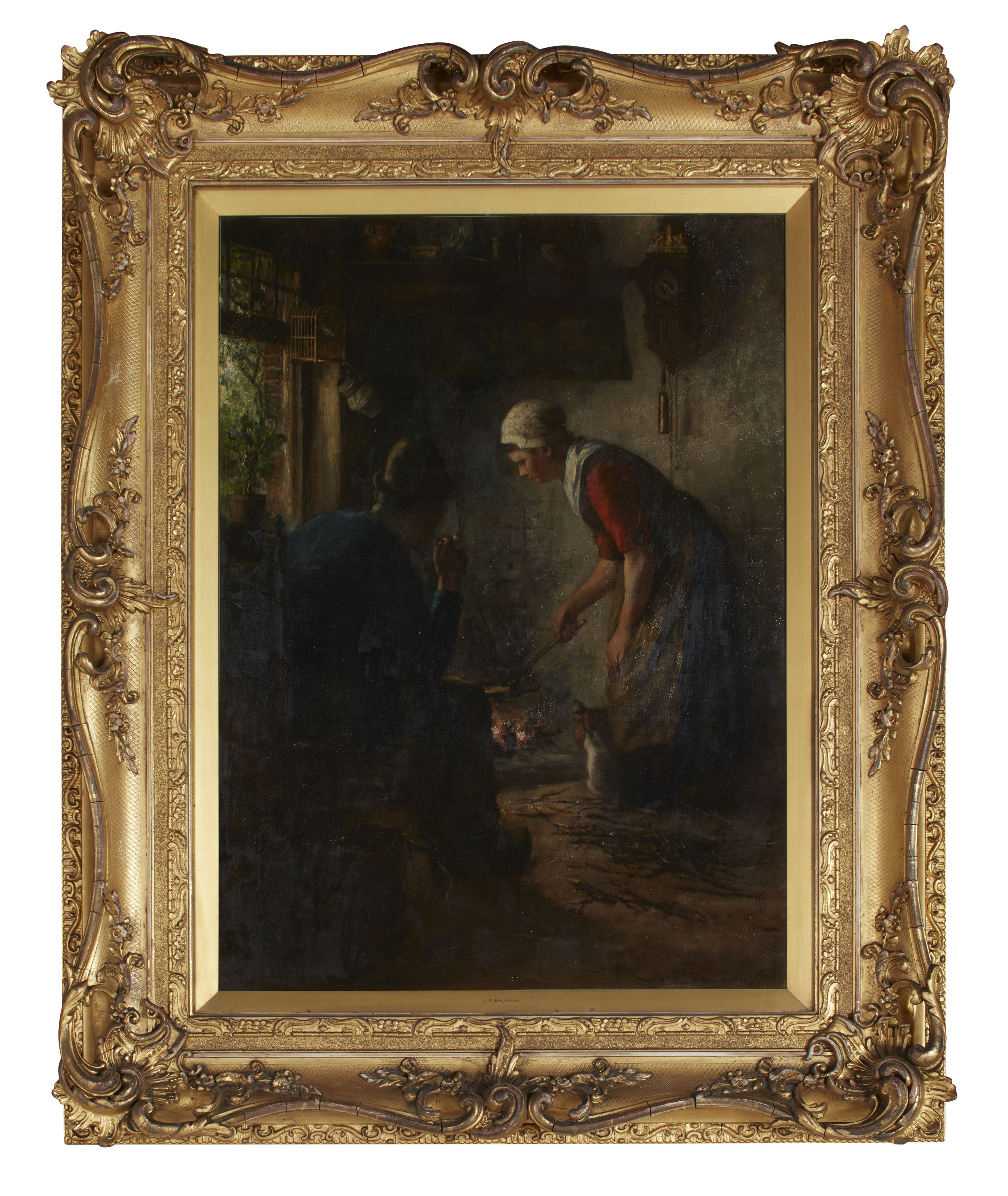 JACOBUS FRANCISCUS BRUGMAN (DUTCH 1830-1898)