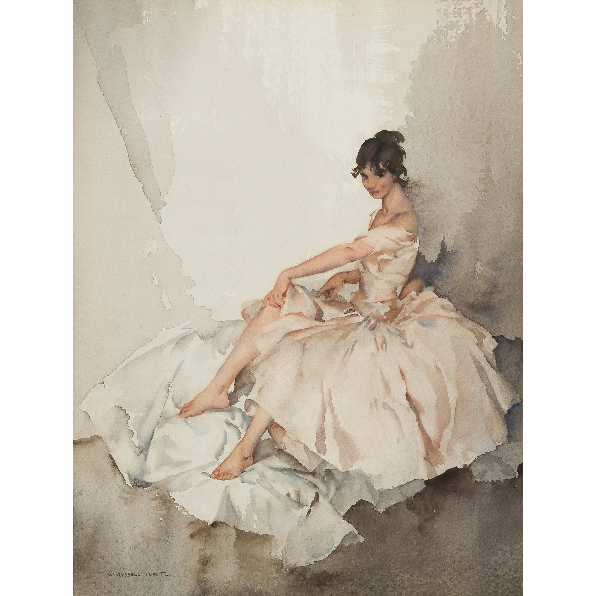 SIR WILLIAM RUSSELL FLINT P.R.A., P.R.W.S., R.S.W., R.O.I., R.E. (SCOTTISH 1880-1969)