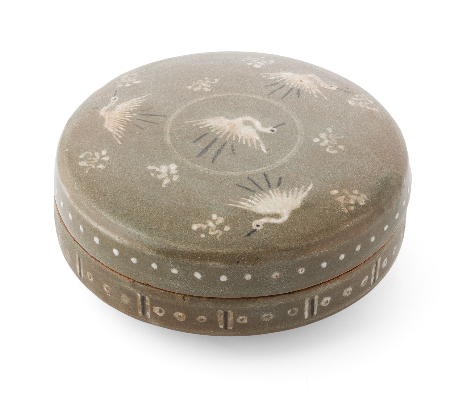 KOREAN CELADON COVERED BOX