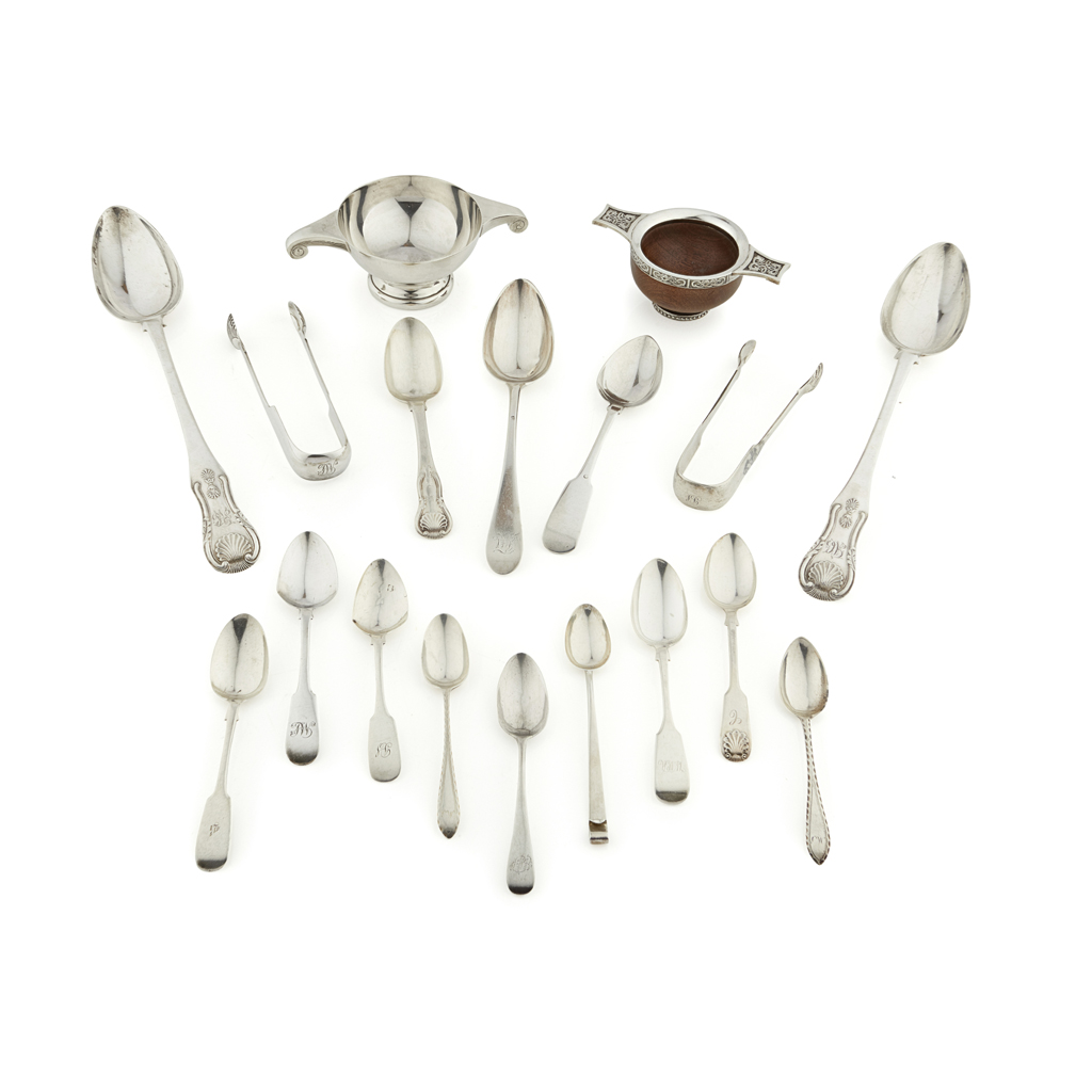 A COLLECTION OF SCOTTISH FLATWARE