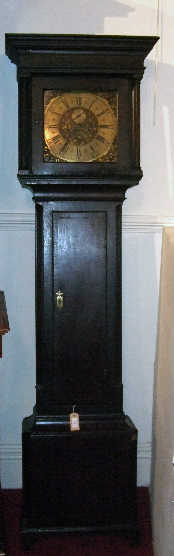 GEORGE III OAK LONGCASE CLOCK
