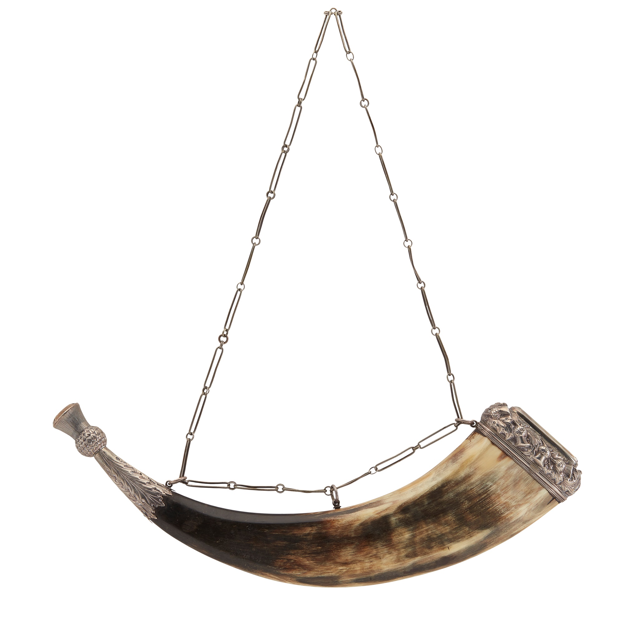 A VICTORIAN DRESS HORN