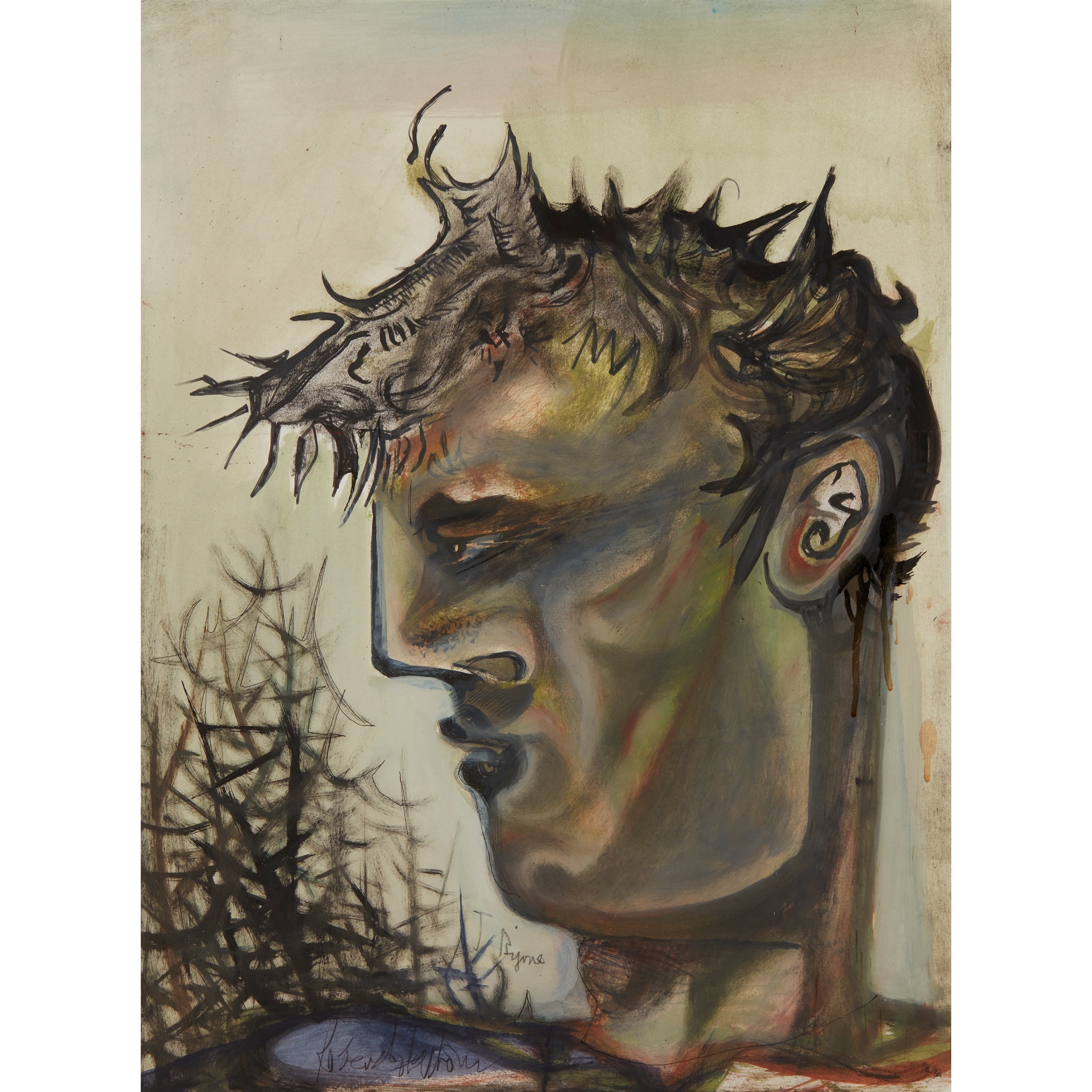 JOHN BYRNE R.S.A. (SCOTTISH 1940 - 2023)