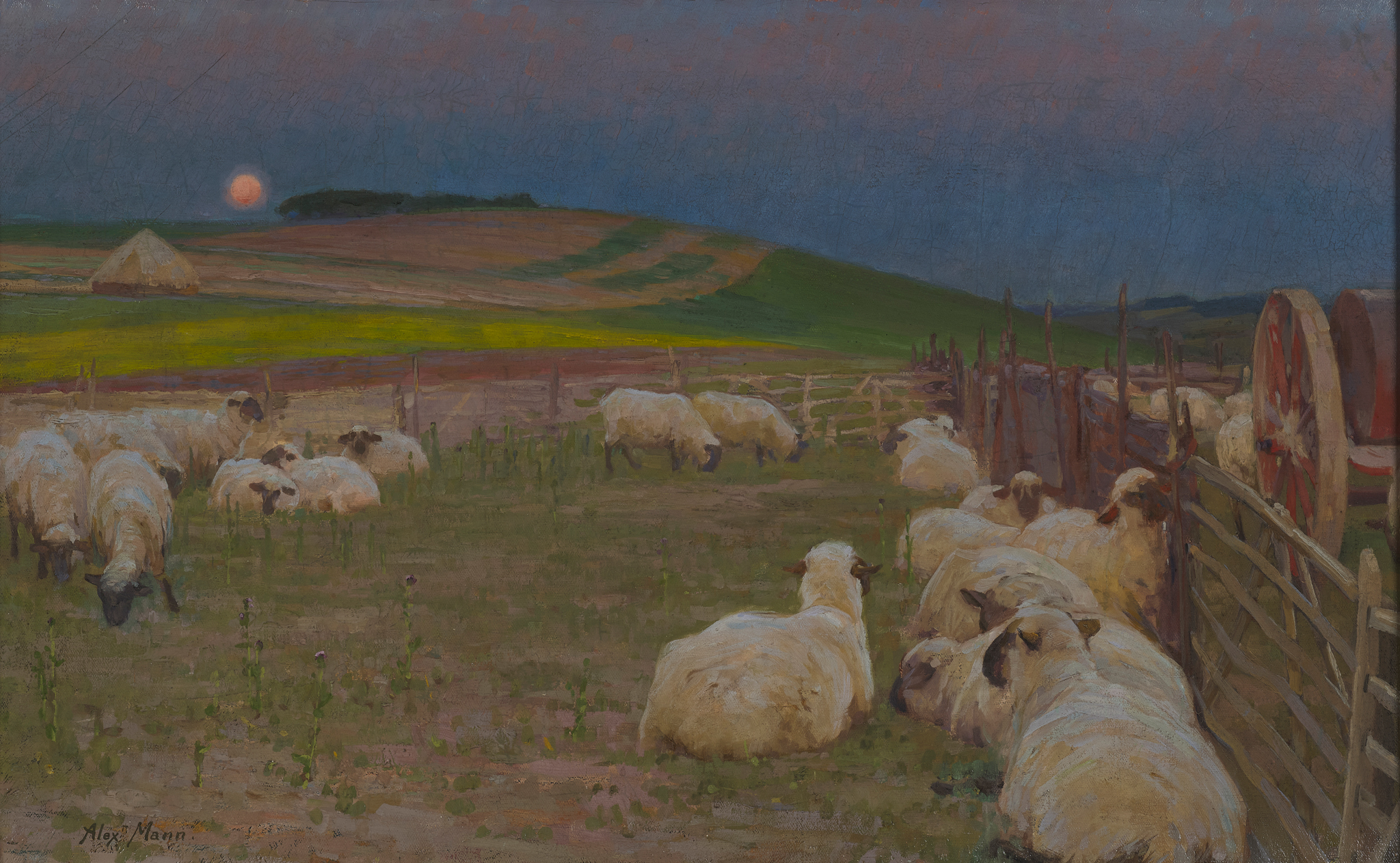 ALEXANDER MANN R.O.I. (SCOTTISH 1857-1924)