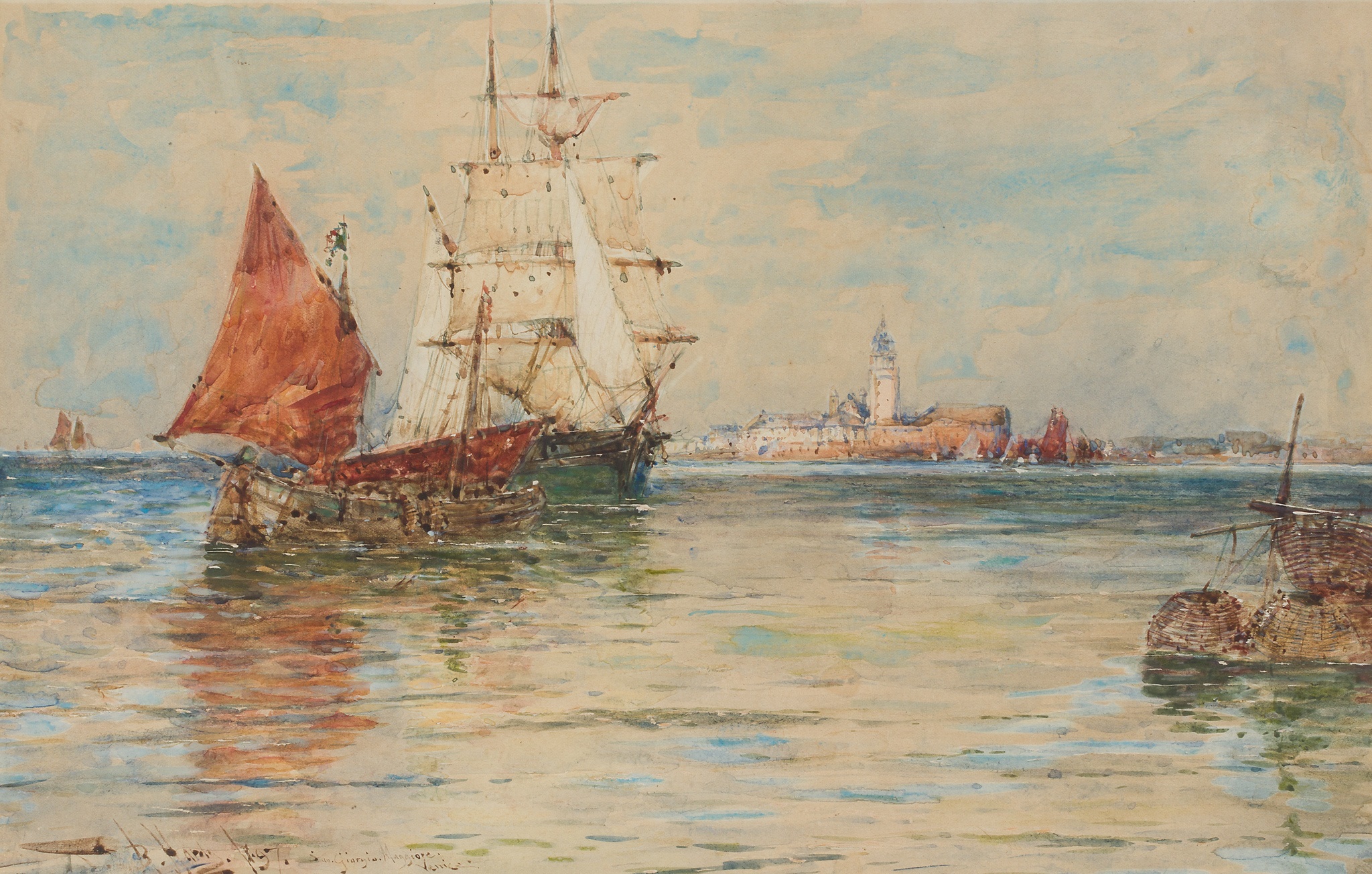 THOMAS BUSH HARDY R.B.A. (BRITISH 1842-1897)