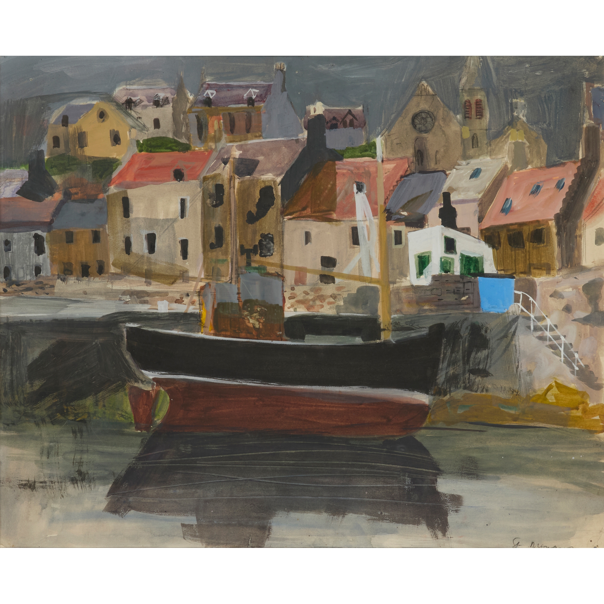 DAVID MCCLURE R.S.A., R.S.W., R.G.I. (SCOTTISH 1926-1998)