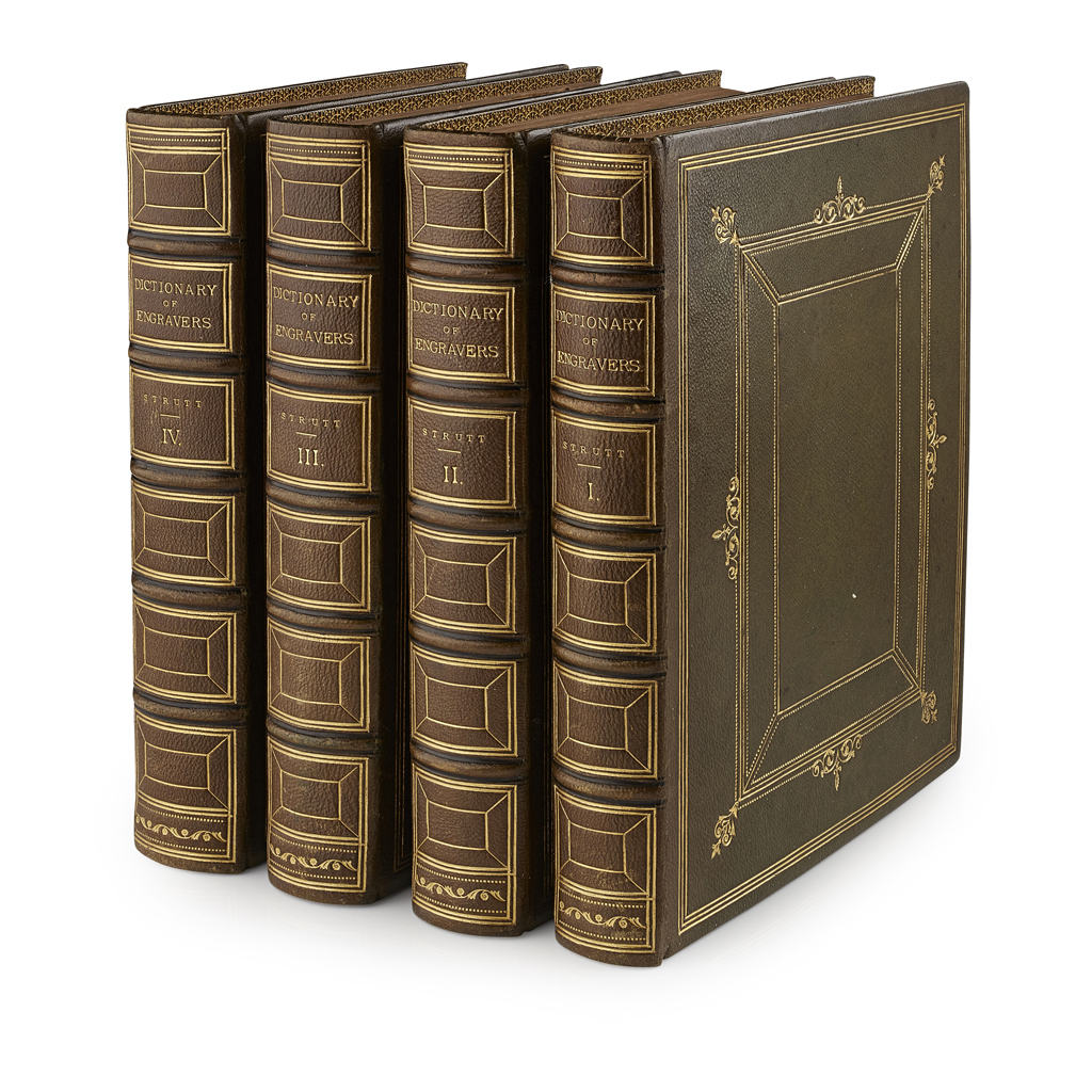 Strutt, Joseph - Fine Extra-Illustrated Work