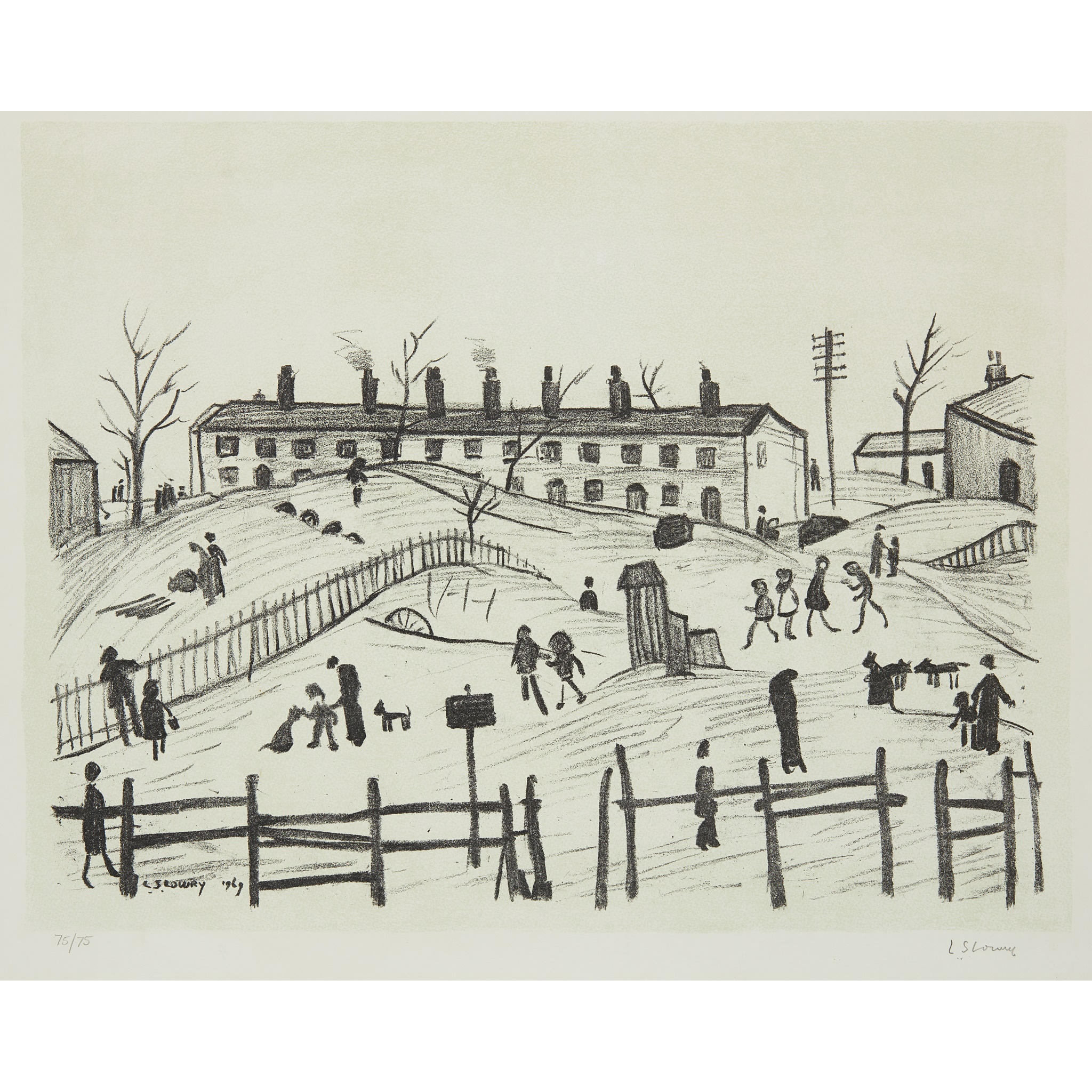 LAURENCE STEPHEN LOWRY R.A. (BRITISH 1887-1976)