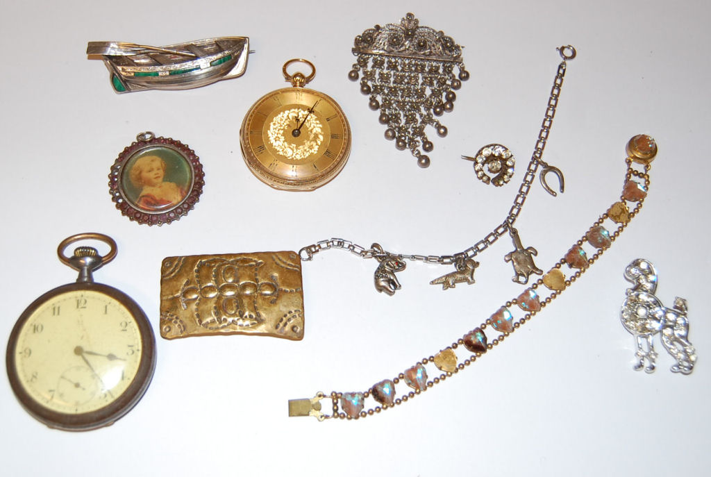 A collection of items,