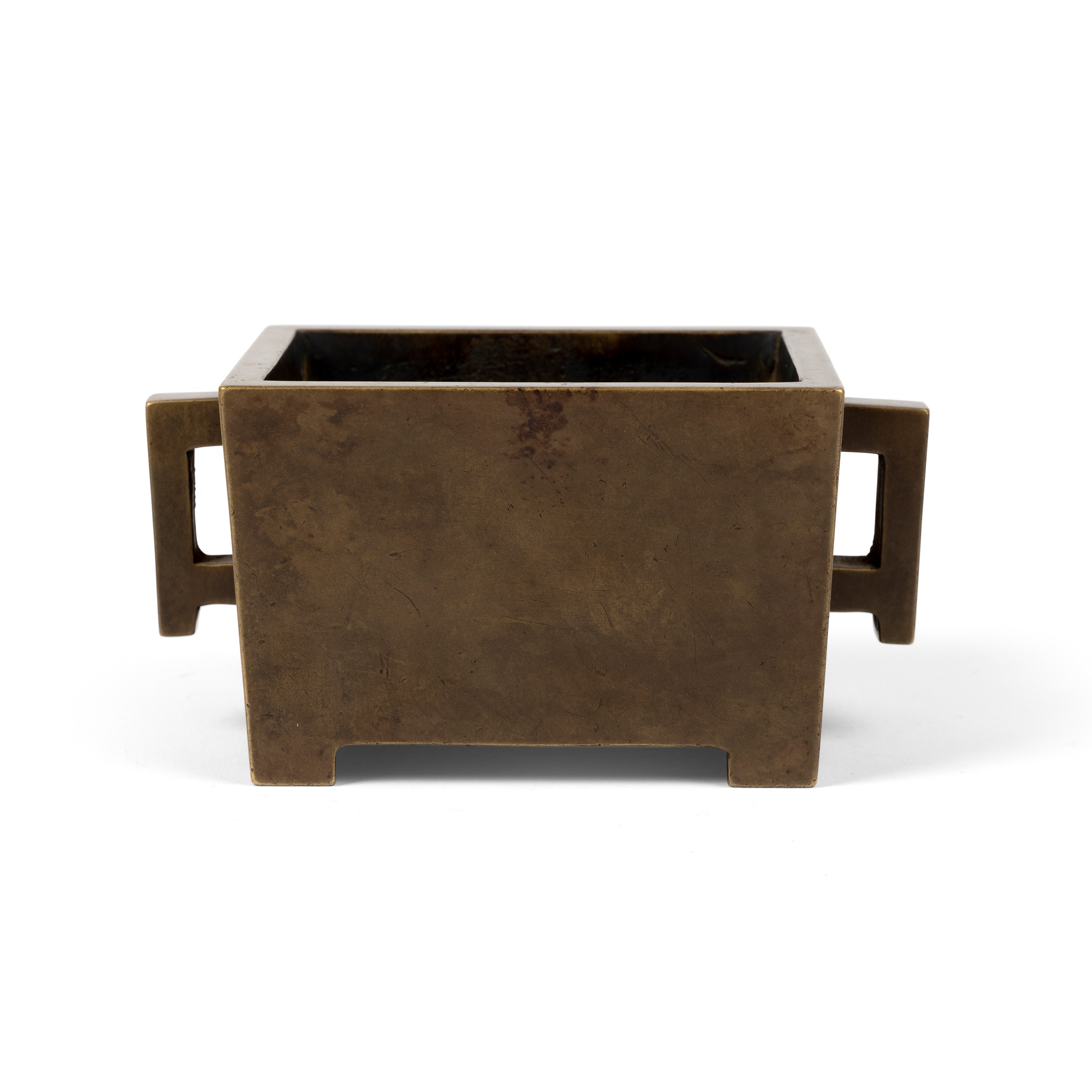 BRONZE RECTANGULAR CENSER