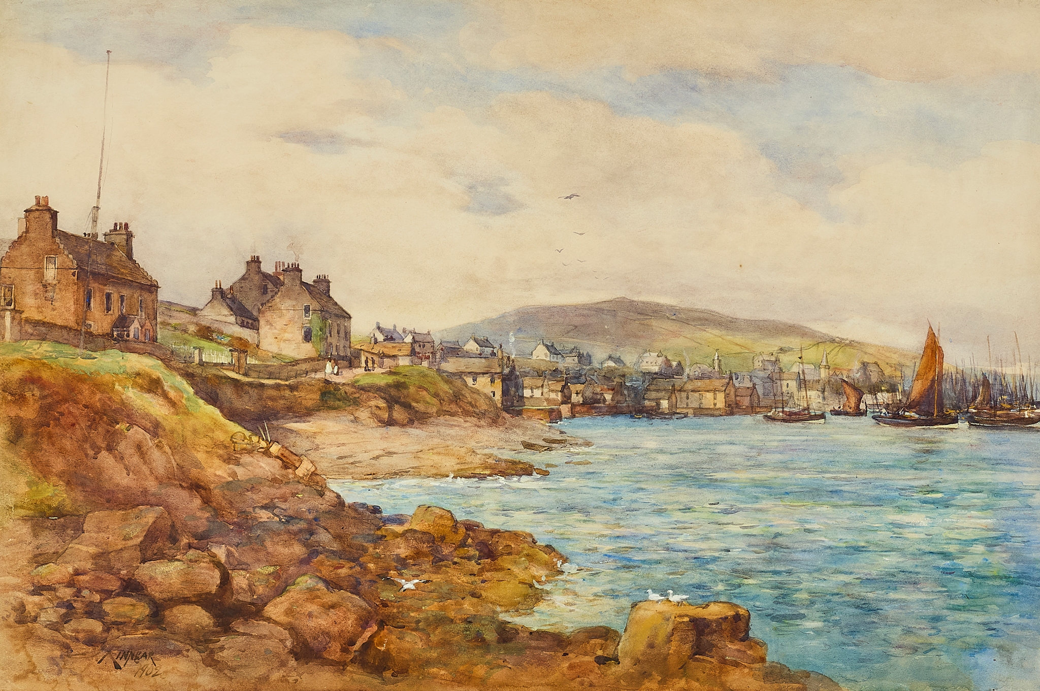 JAMES KINNEAR (SCOTTISH FL.1870-1917)