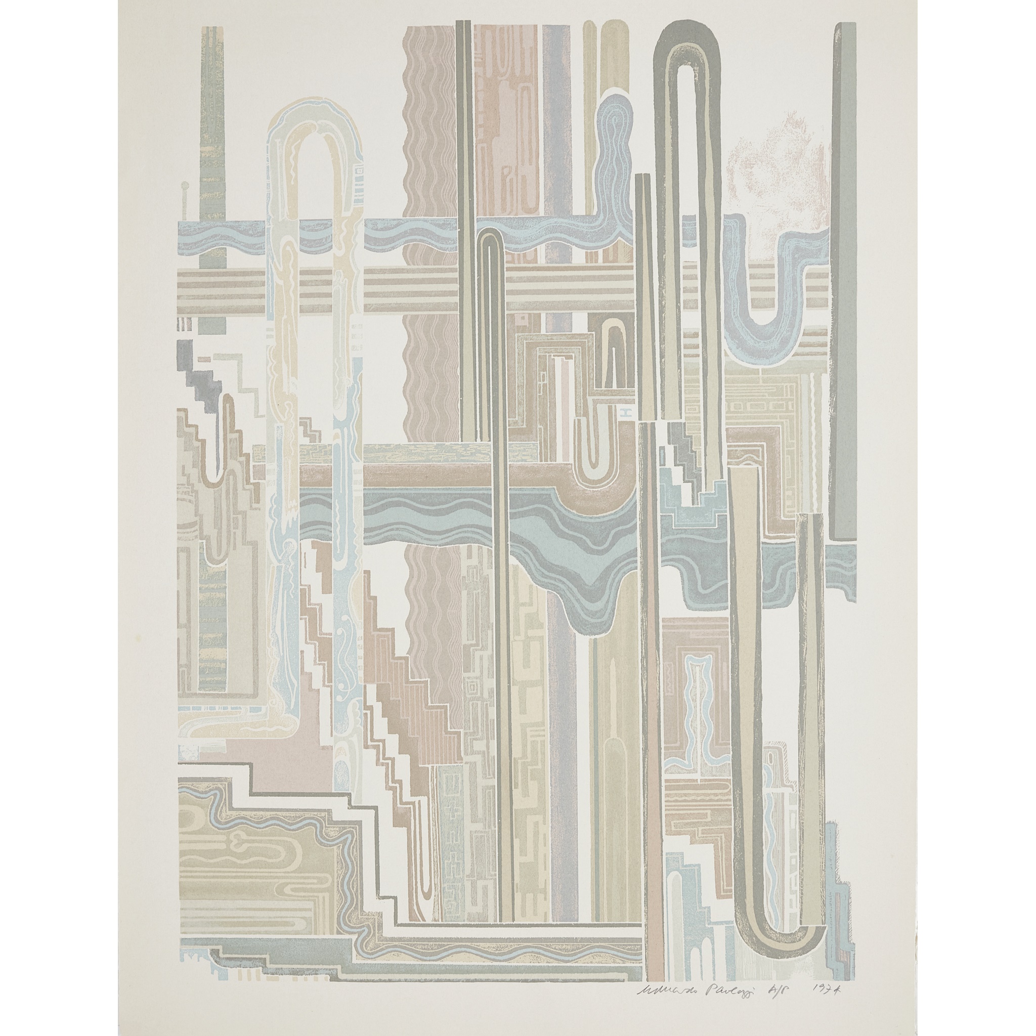 Eduardo Paolozzi K.B.E., R.A., H.R.S.A. (British 1924-2005)