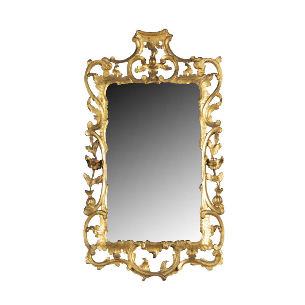 GEORGE III GILTWOOD MIRROR