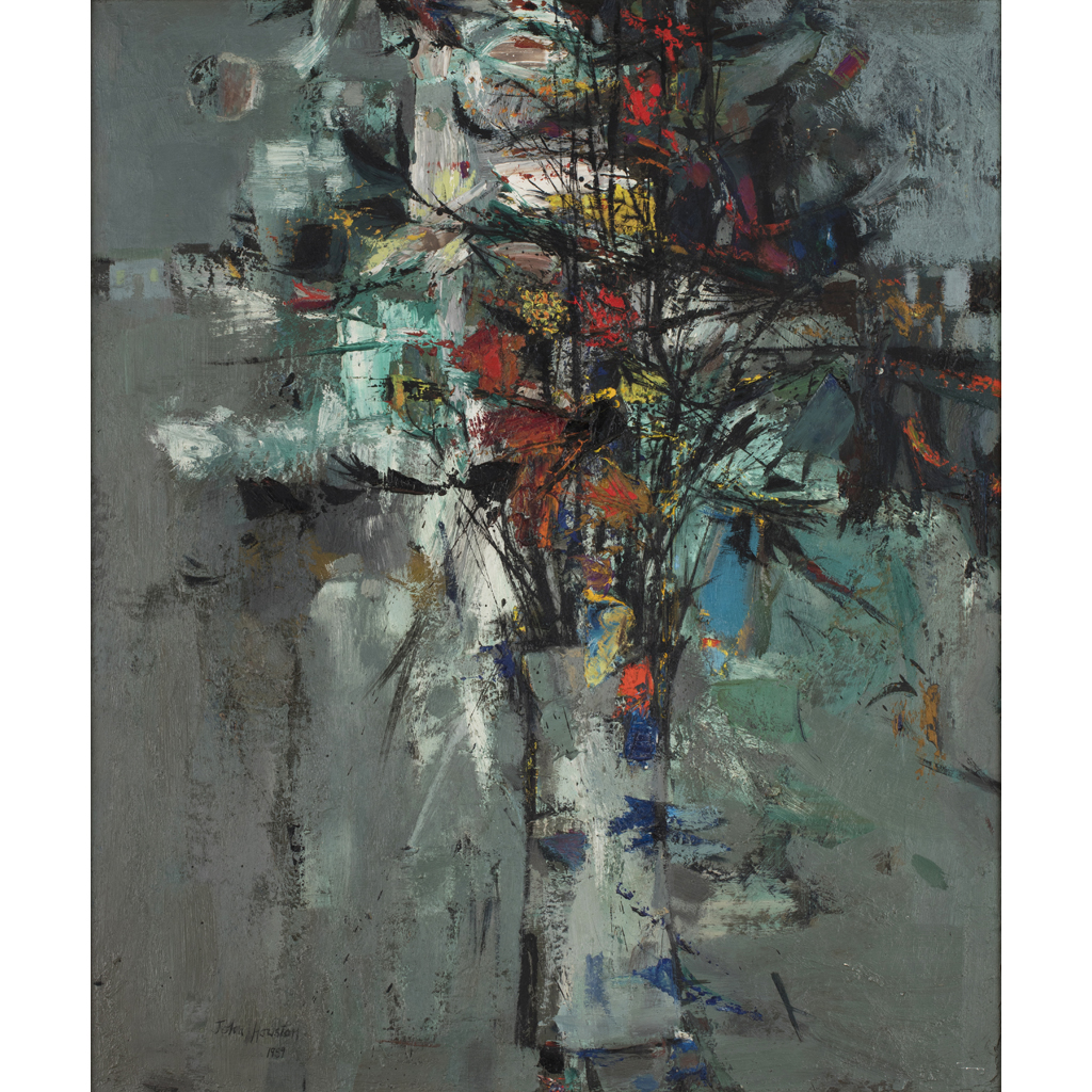 JOHN HOUSTON O.B.E., R.S.A., R.S.W., R.G.I. (SCOTTISH 1930-2008)