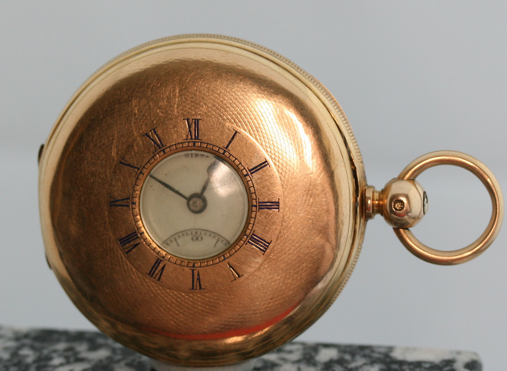 A 19th century 18ct gold cased pocket watch