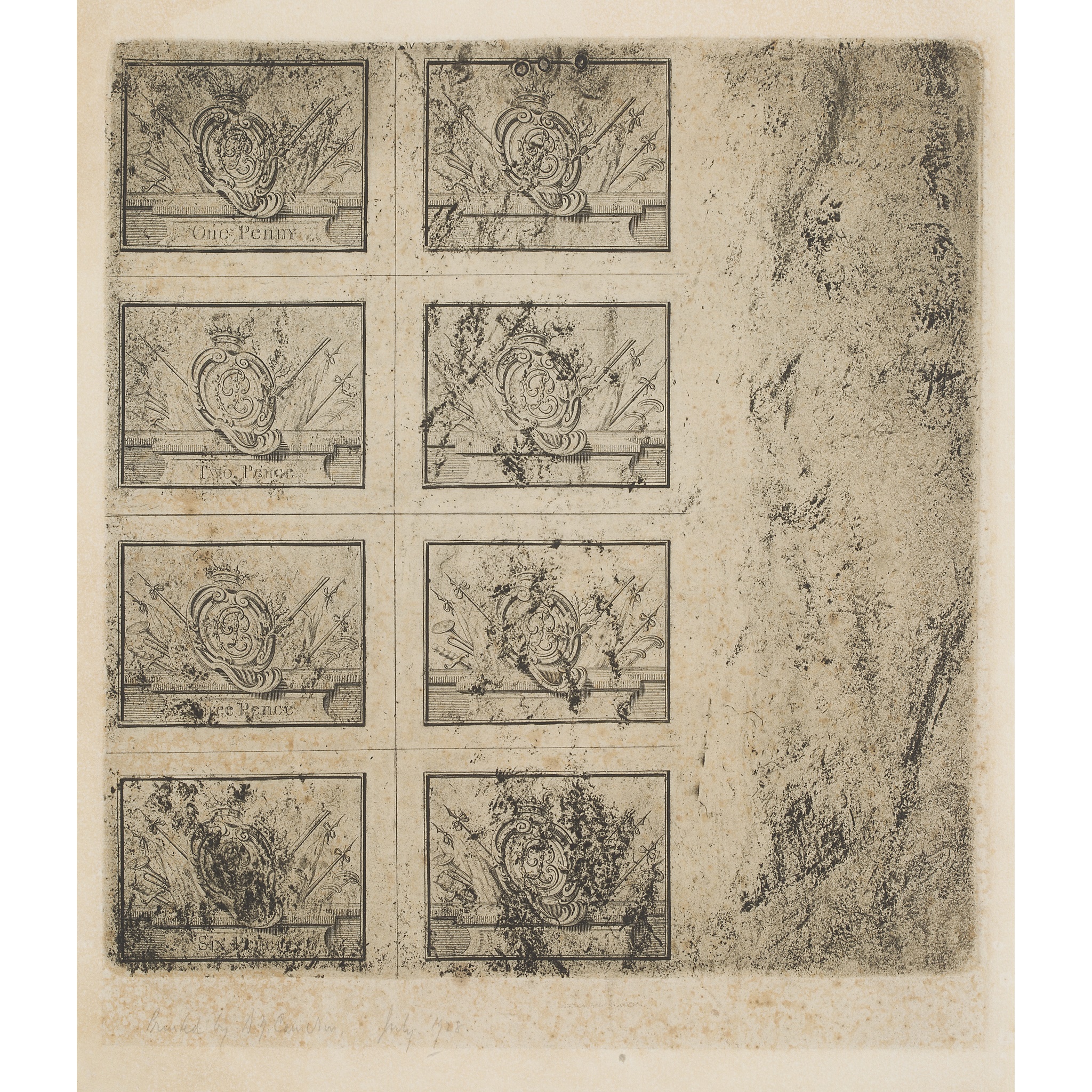 ROBERT STRANGE - JACOBITE BANKNOTES