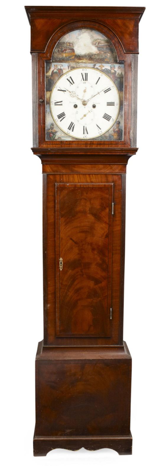 A Scottish George IV longcase clock By Inglis, Glasgow