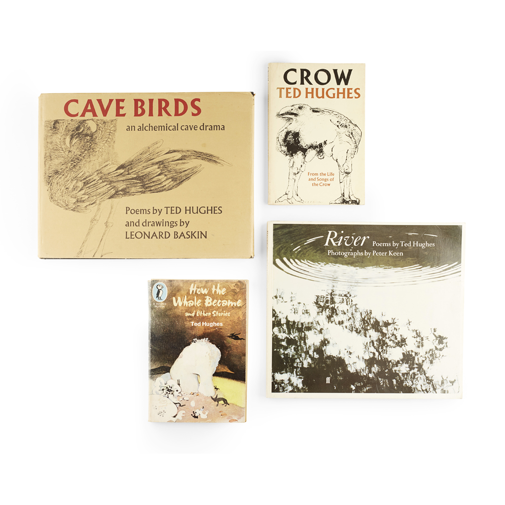 Brown, George Mackay - Hughes, Ted - 4 works inscribed to George Mackay Brown