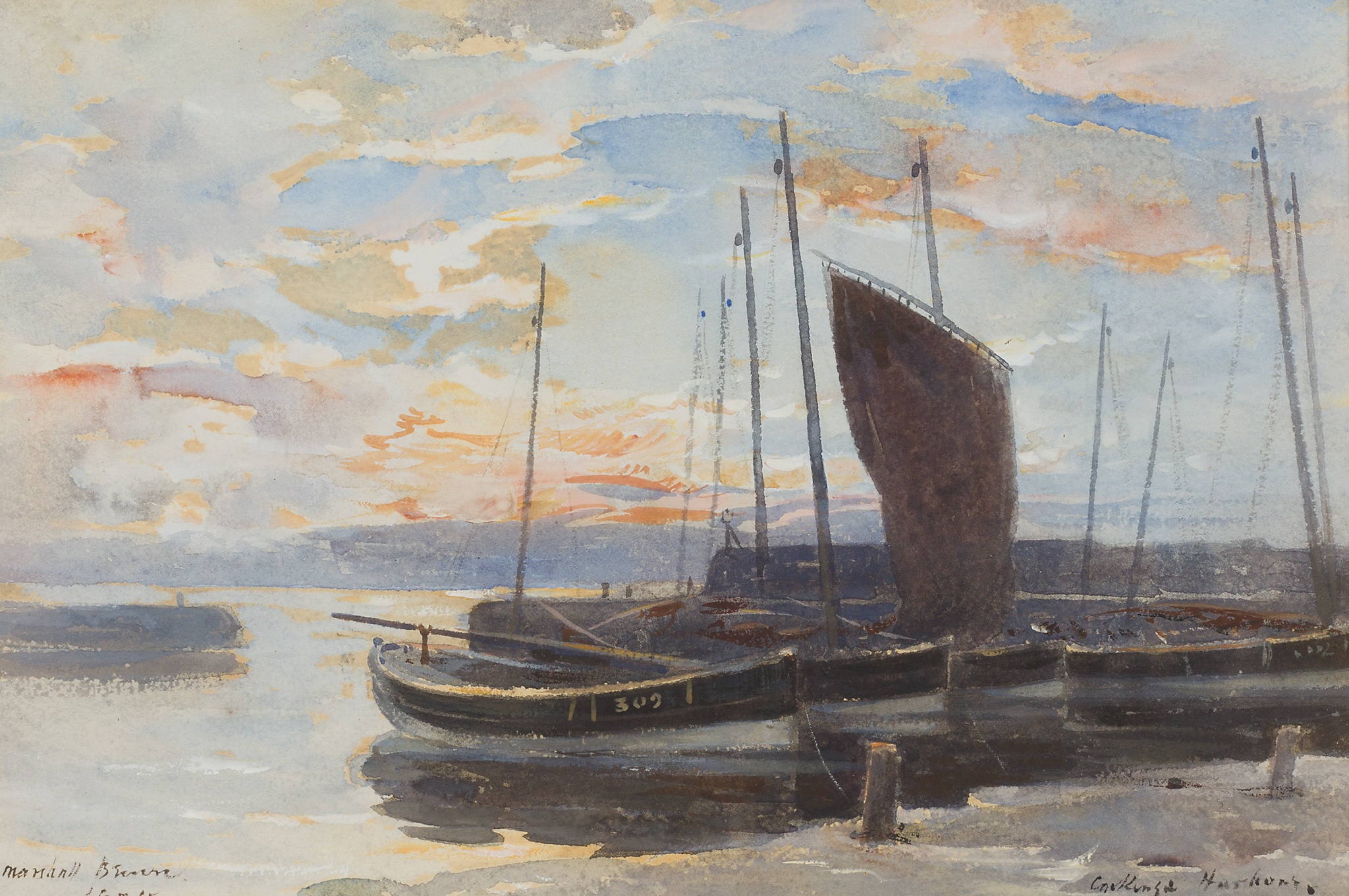 WILLIAM MARSHALL BROWN R.S.A.,R.S.W (SCOTTISH 1863-1936)