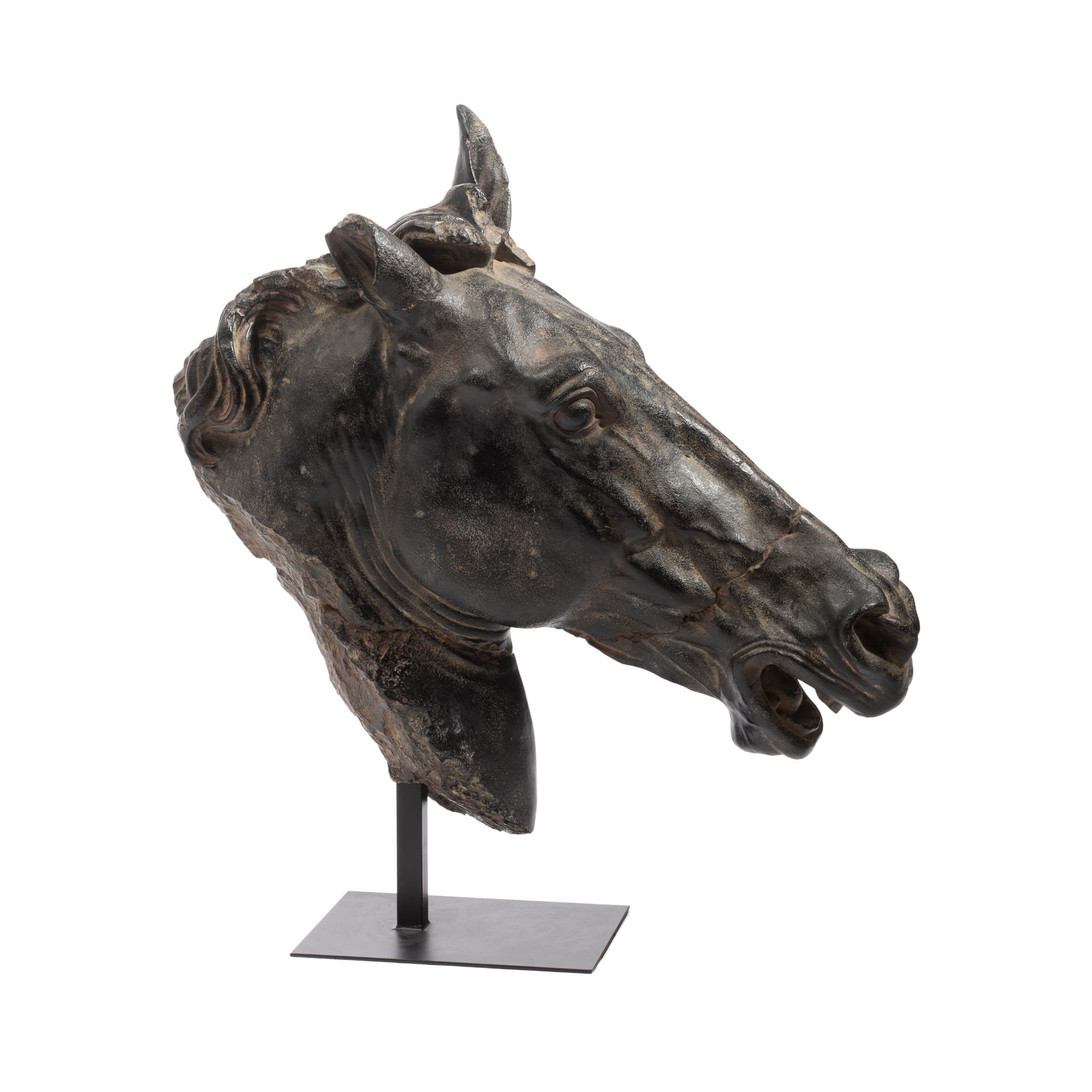 A MODERN RESIN CAST OF THE HORSE OF SELENE