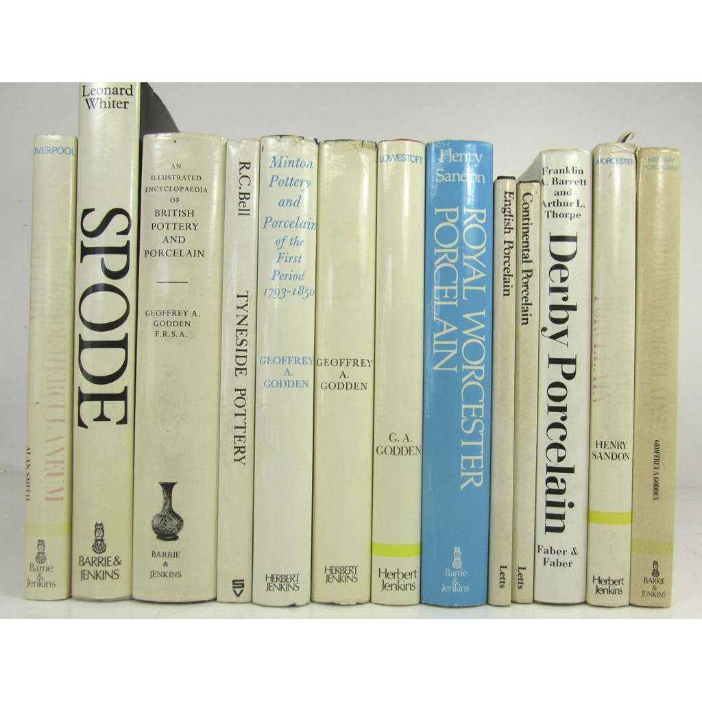 Art Reference, Porcelain, Pottery & Glass, Antiques Reference, a large collection including