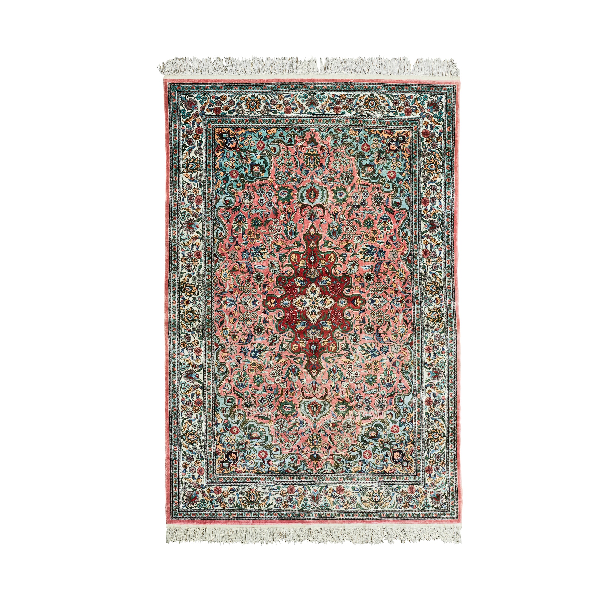 CENTRAL PERSIAN SILK RUG