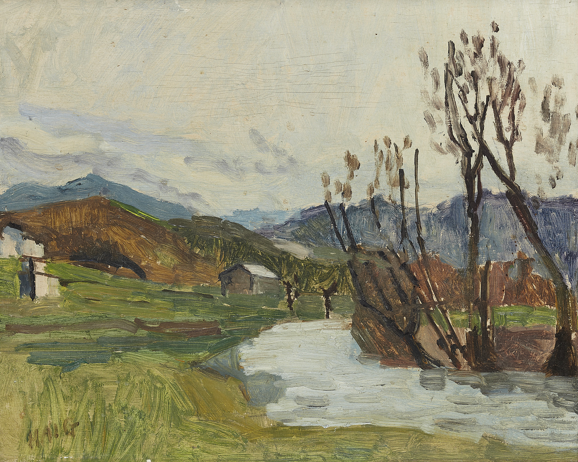 EARL HAIG O.B.E., R.S.A (SCOTTISH 1918-2009)